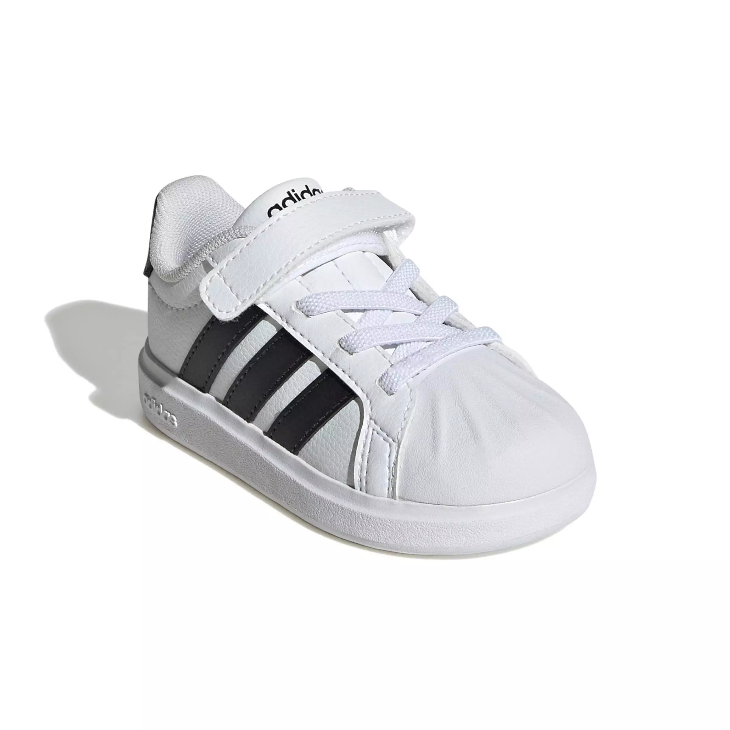 adidas Streettalk "Ftwr White/Core Black/Core Black" Infant Girls' Shoe - WHITE/BLACK/BLACK