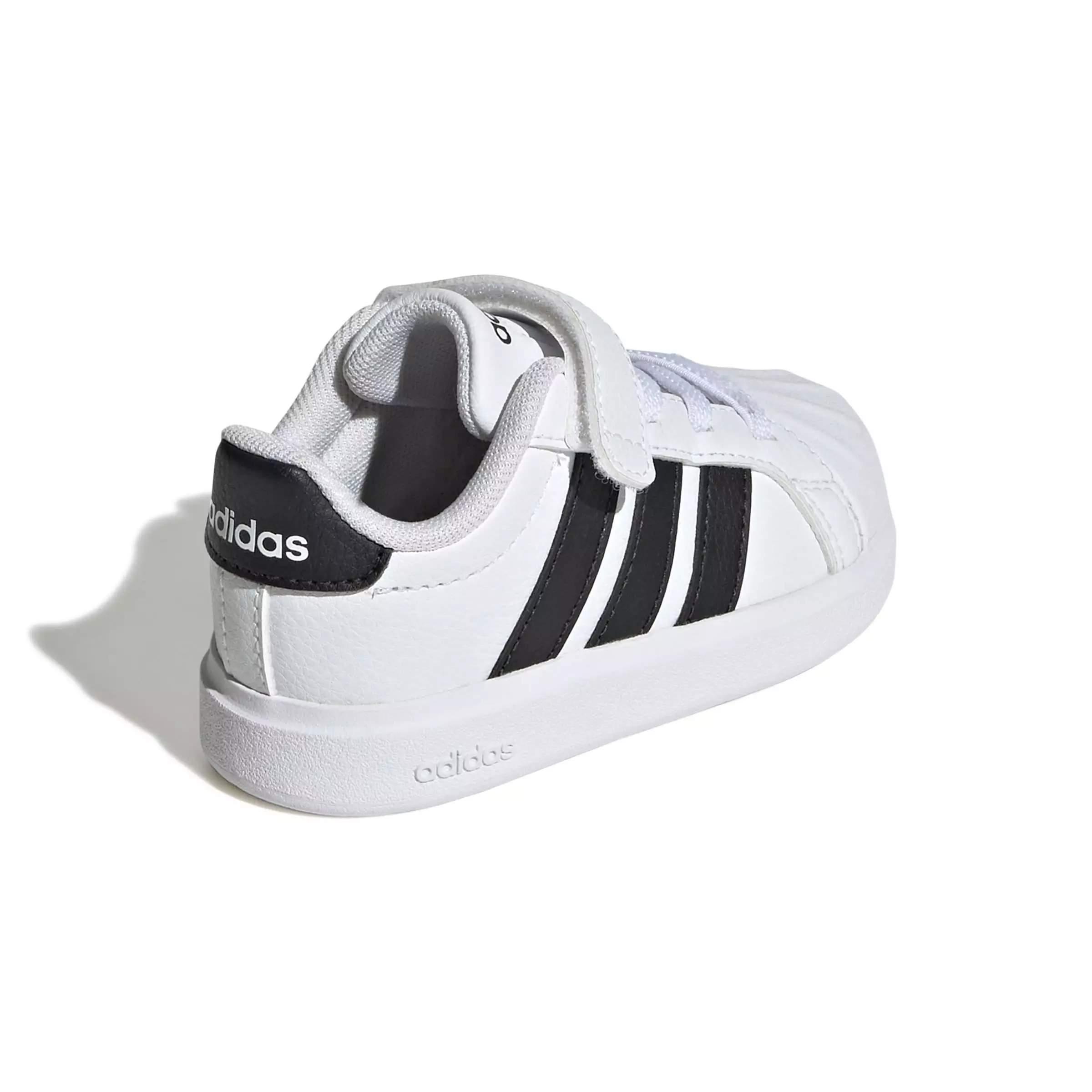 adidas Streettalk "Ftwr White/Core Black/Core Black" Infant Girls' Shoe - WHITE/BLACK/BLACK