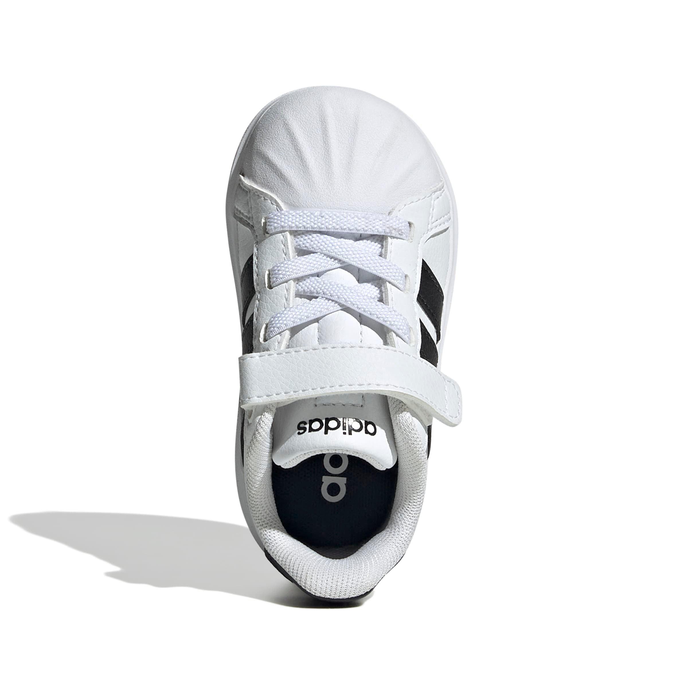 adidas Streettalk "Ftwr White/Core Black/Core Black" Infant Girls' Shoe - WHITE/BLACK/BLACK