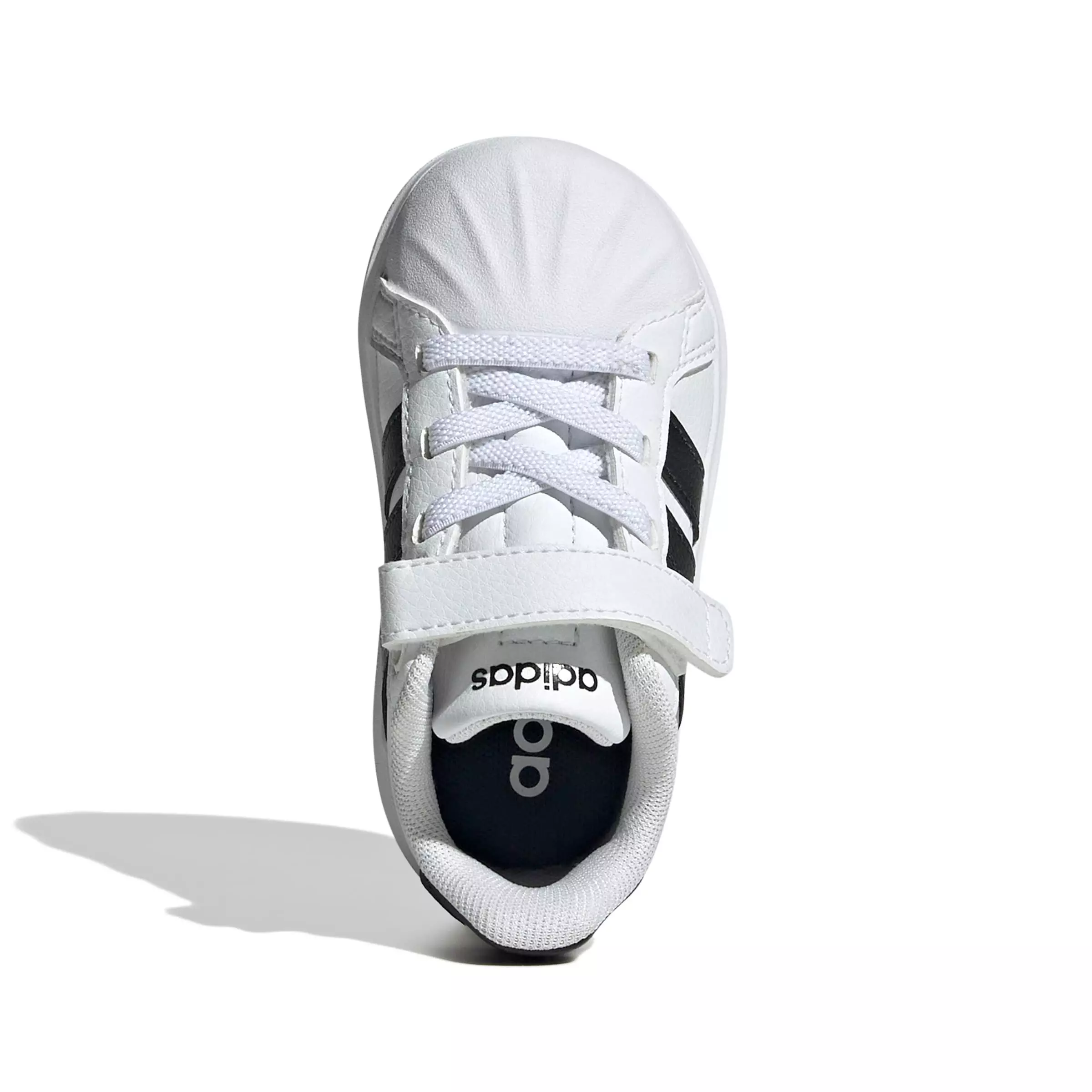 adidas Streettalk "Ftwr White/Core Black/Core Black" Infant Girls' Shoe - WHITE/BLACK/BLACK