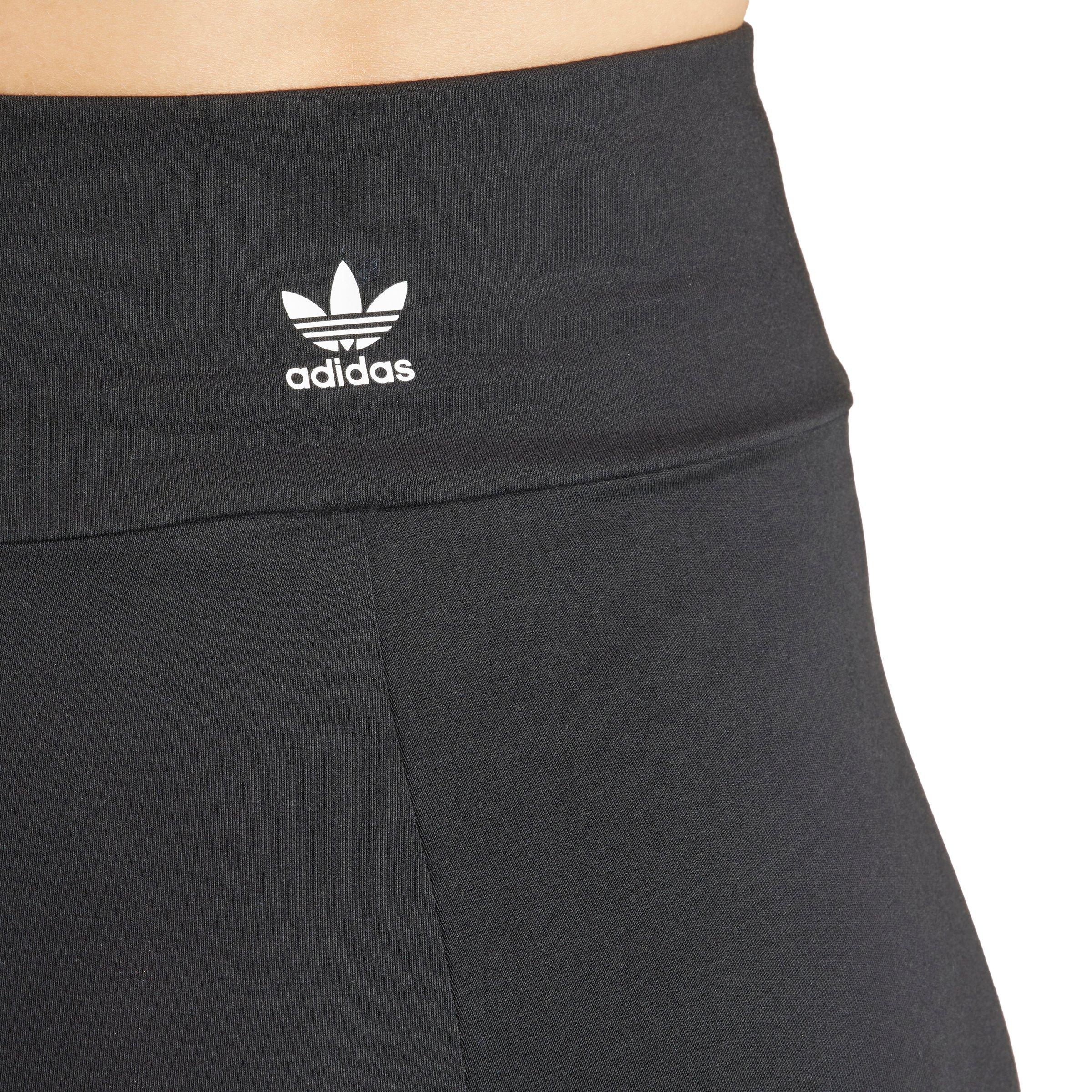 adidas Originals Women's 3-Stripes Leggings-Black - BLACK Thumbnail View 4
