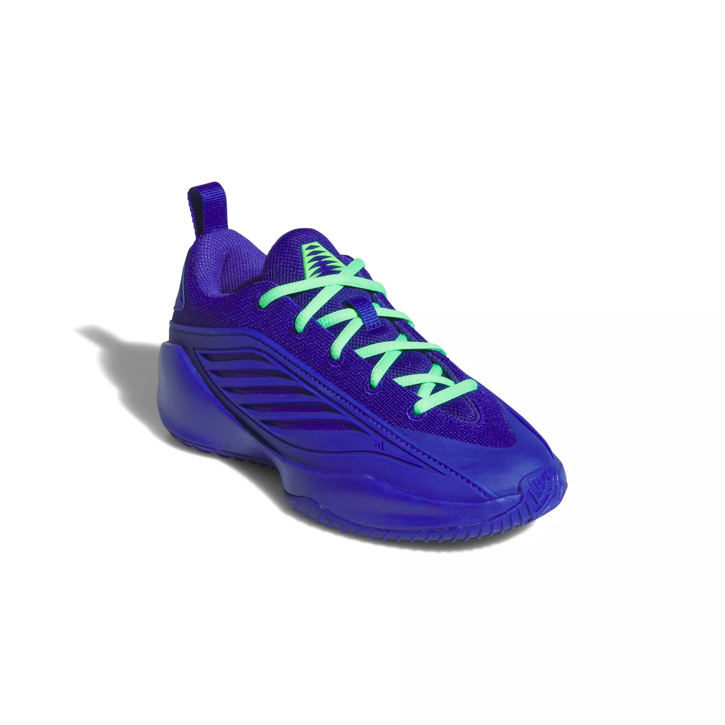 adidas Believe That 1 J "Lucid Blue/Court Green/Lucid Blue" Grade School Boys' Basketball Shoe - BLUE/GREEN/BLUE