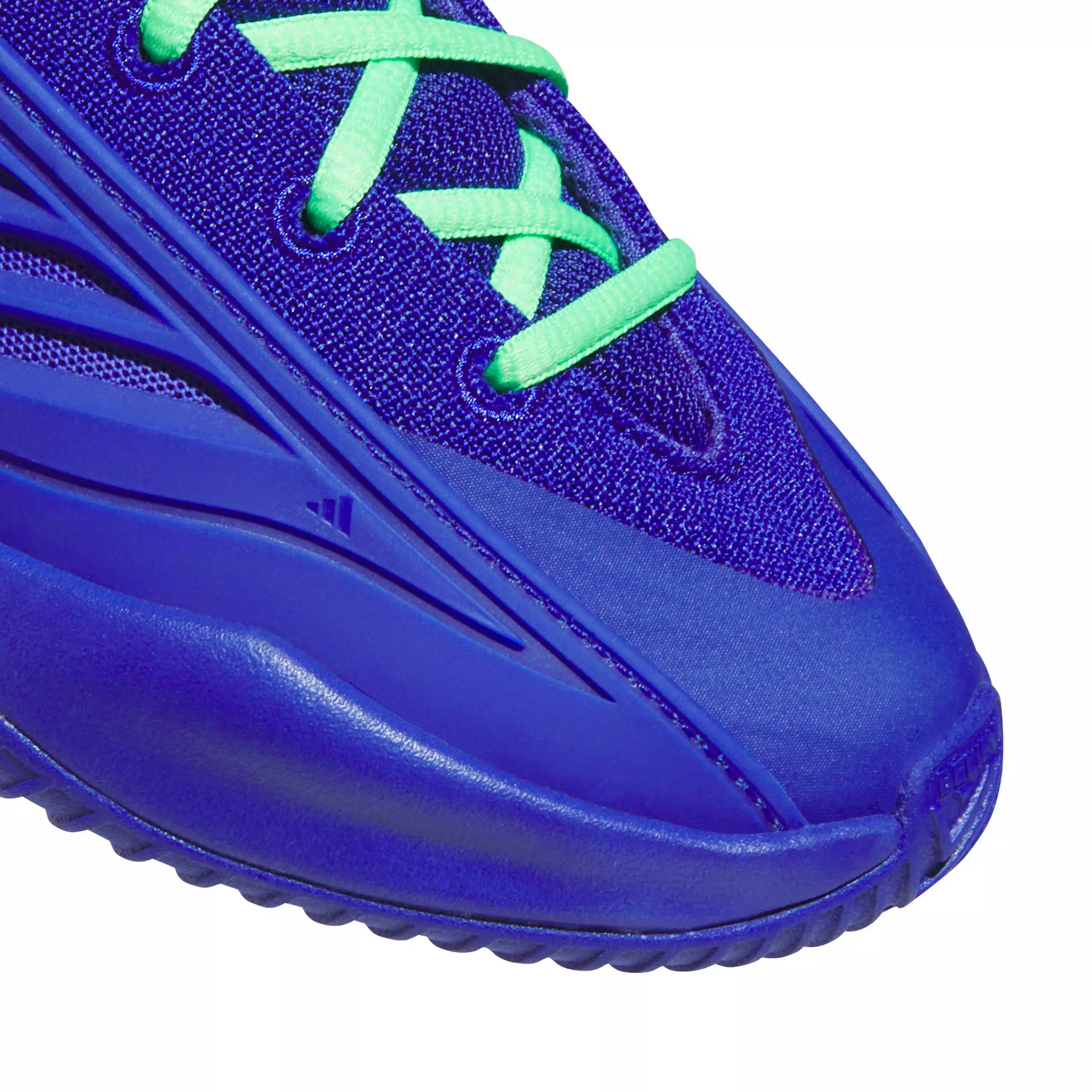 adidas Believe That 1 J "Lucid Blue/Court Green/Lucid Blue" Grade School Boys' Basketball Shoe - BLUE/GREEN/BLUE