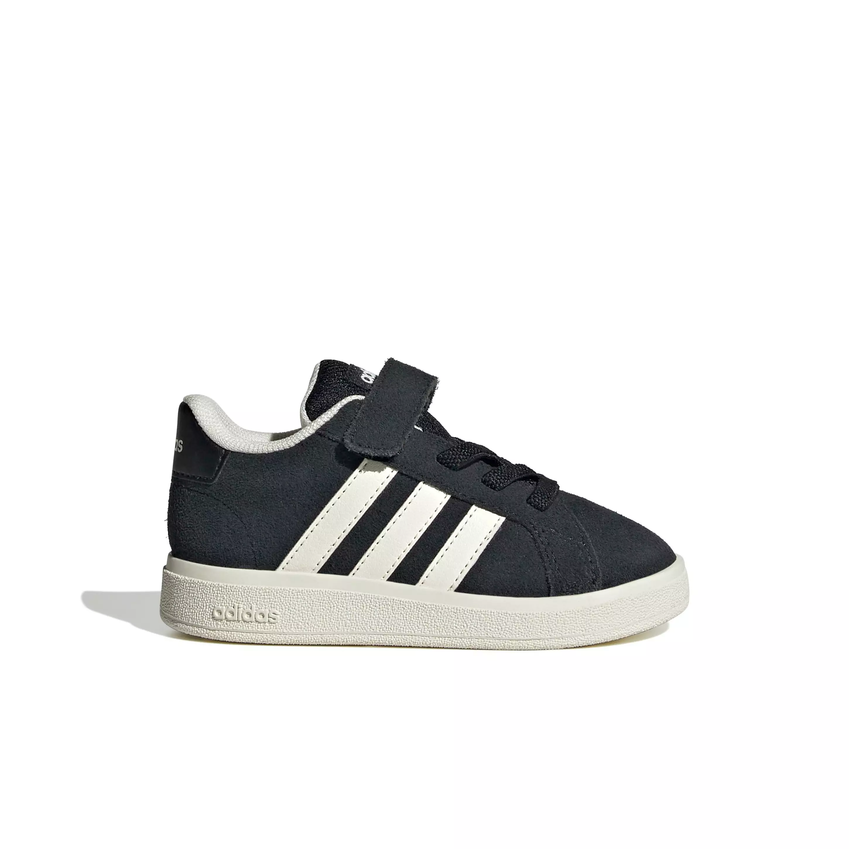 adidas Grand Court 2.0 "Core Black/Off White/Ftwr White" Infant Boys' Shoe - BLACK/OFF WHITE/WHITE