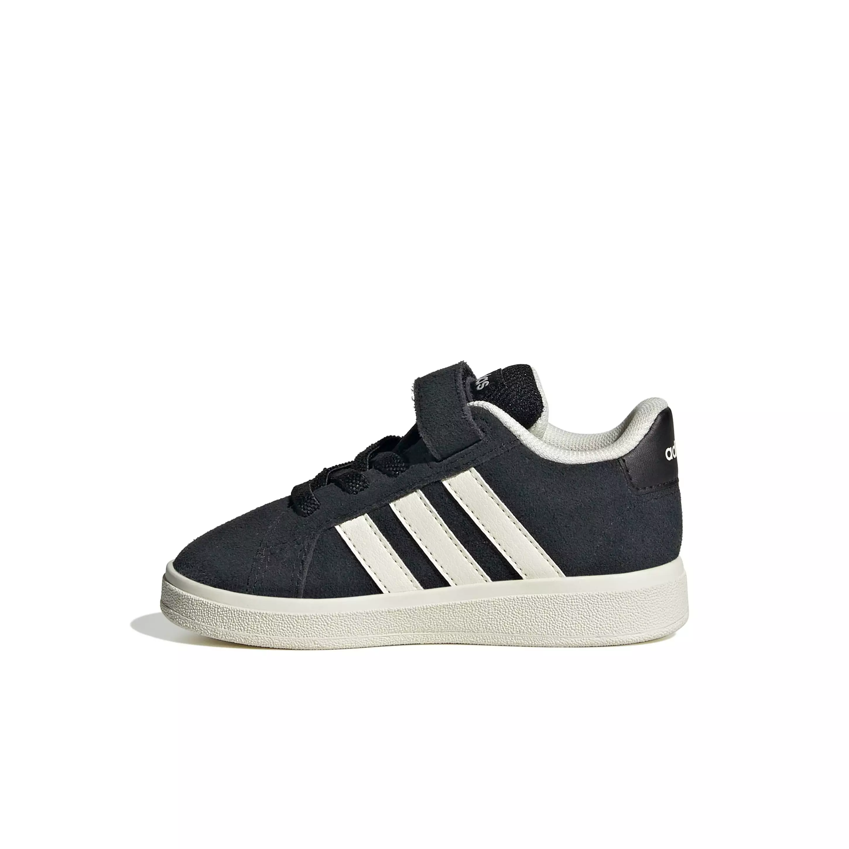 adidas Grand Court 2.0 "Core Black/Off White/Ftwr White" Infant Boys' Shoe - BLACK/OFF WHITE/WHITE