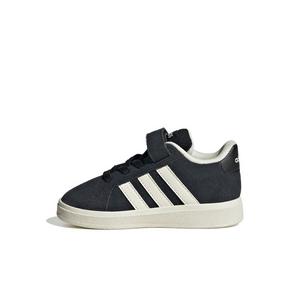 adidas Grand Court 2.0 "Core Black/Off White/Ftwr White" Infant Boys' Shoe - BLACK/OFF WHITE/WHITE