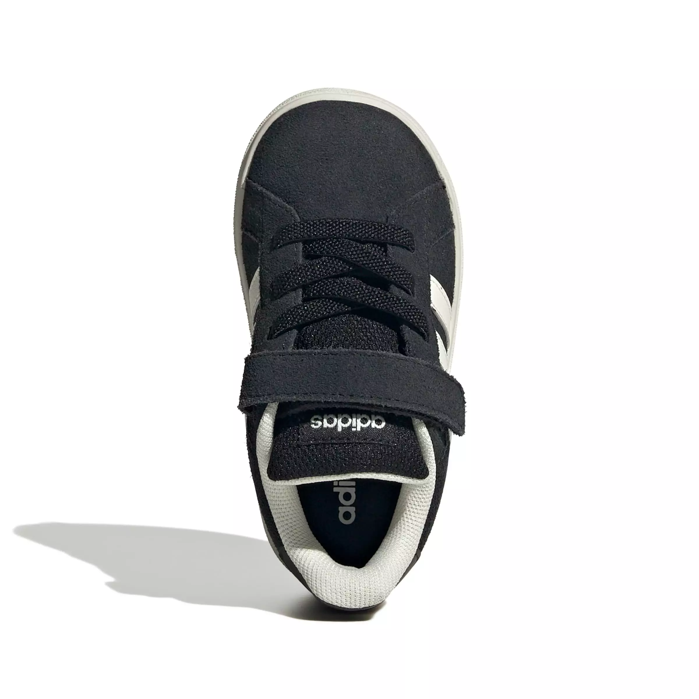 adidas Grand Court 2.0 "Core Black/Off White/Ftwr White" Infant Boys' Shoe - BLACK/OFF WHITE/WHITE