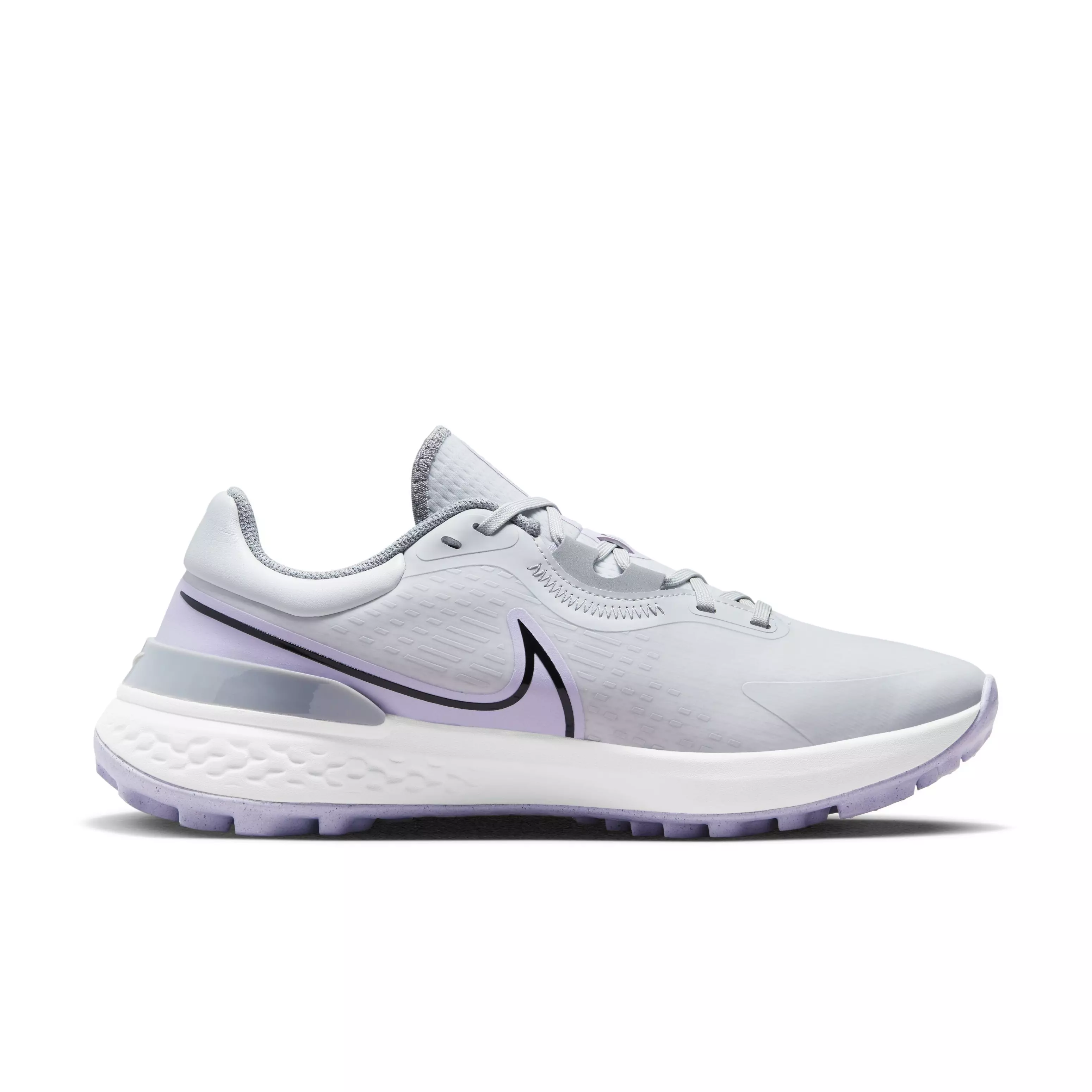 Nike Infinity Pro 2 "Photon Dust/Black/Violet Frost" Men's Golf Shoe - DUST/BLACK/VIOLET