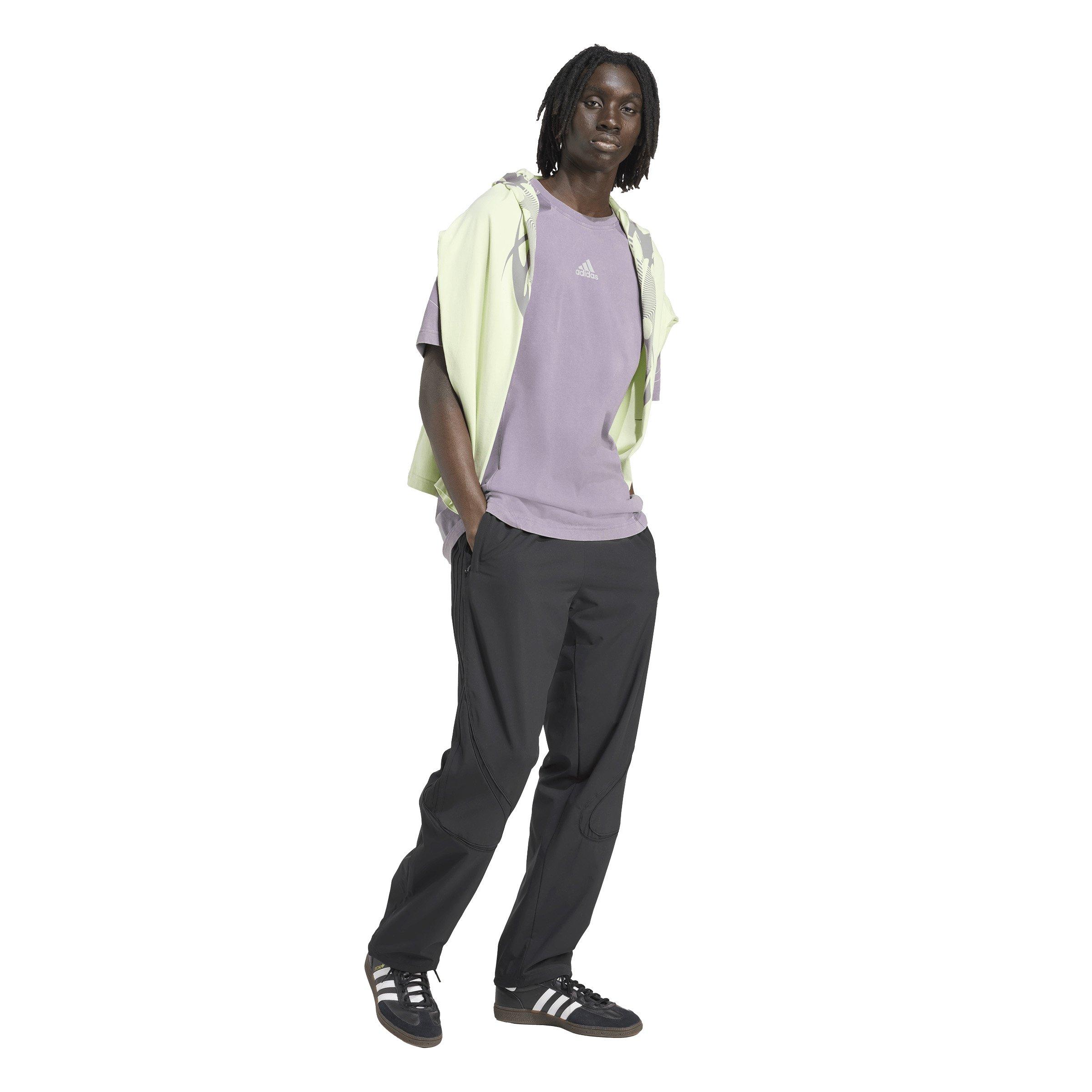 adidas Originals Men's Adilenium Season 4 Teamgeist Graphic Tee -Violet - VIOLET Thumbnail View 5