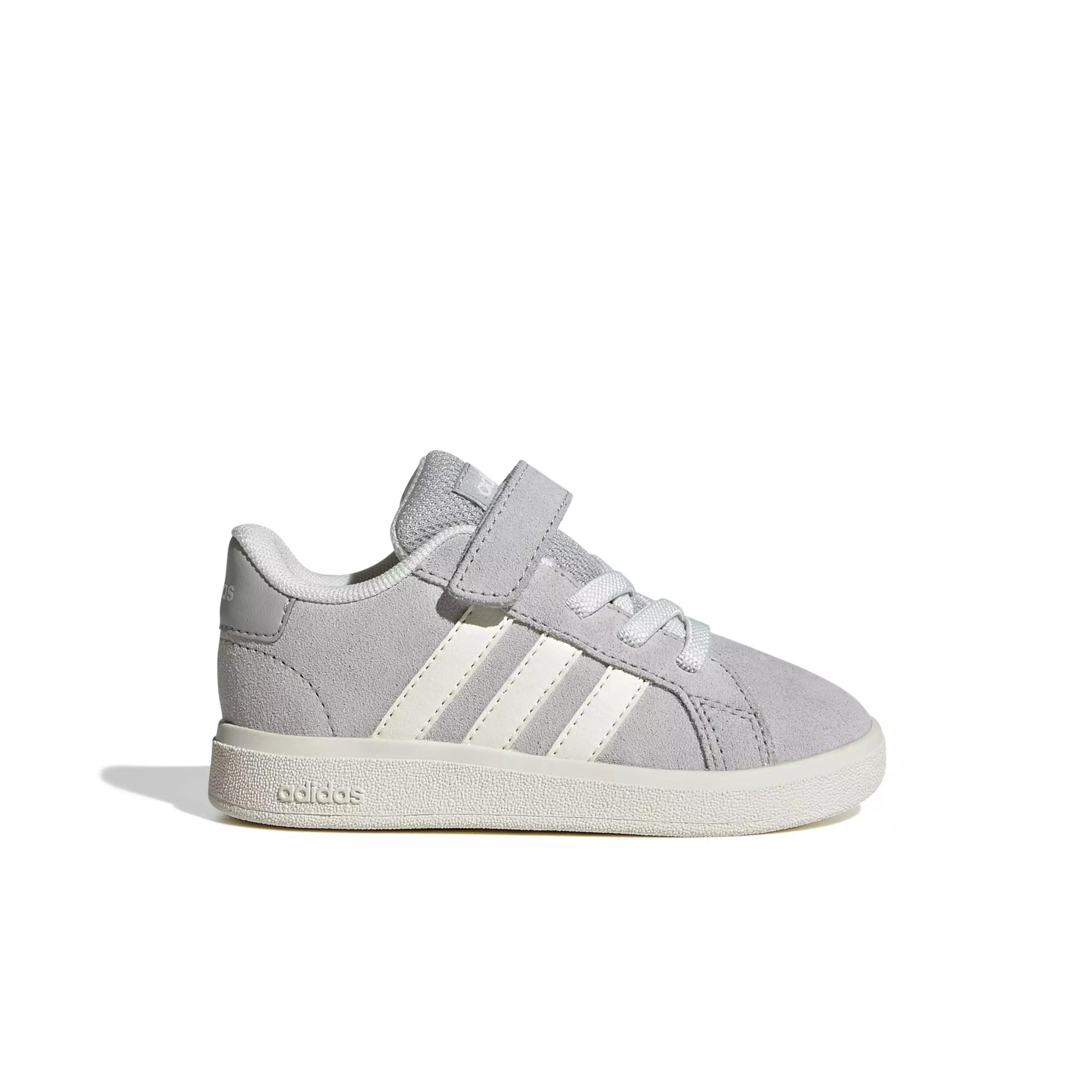 adidas Grand Court 2.0 "Grey Two/Off White/Ftwr White" Infant Boys' Shoe - GREY/OFF WHITE/WHITE