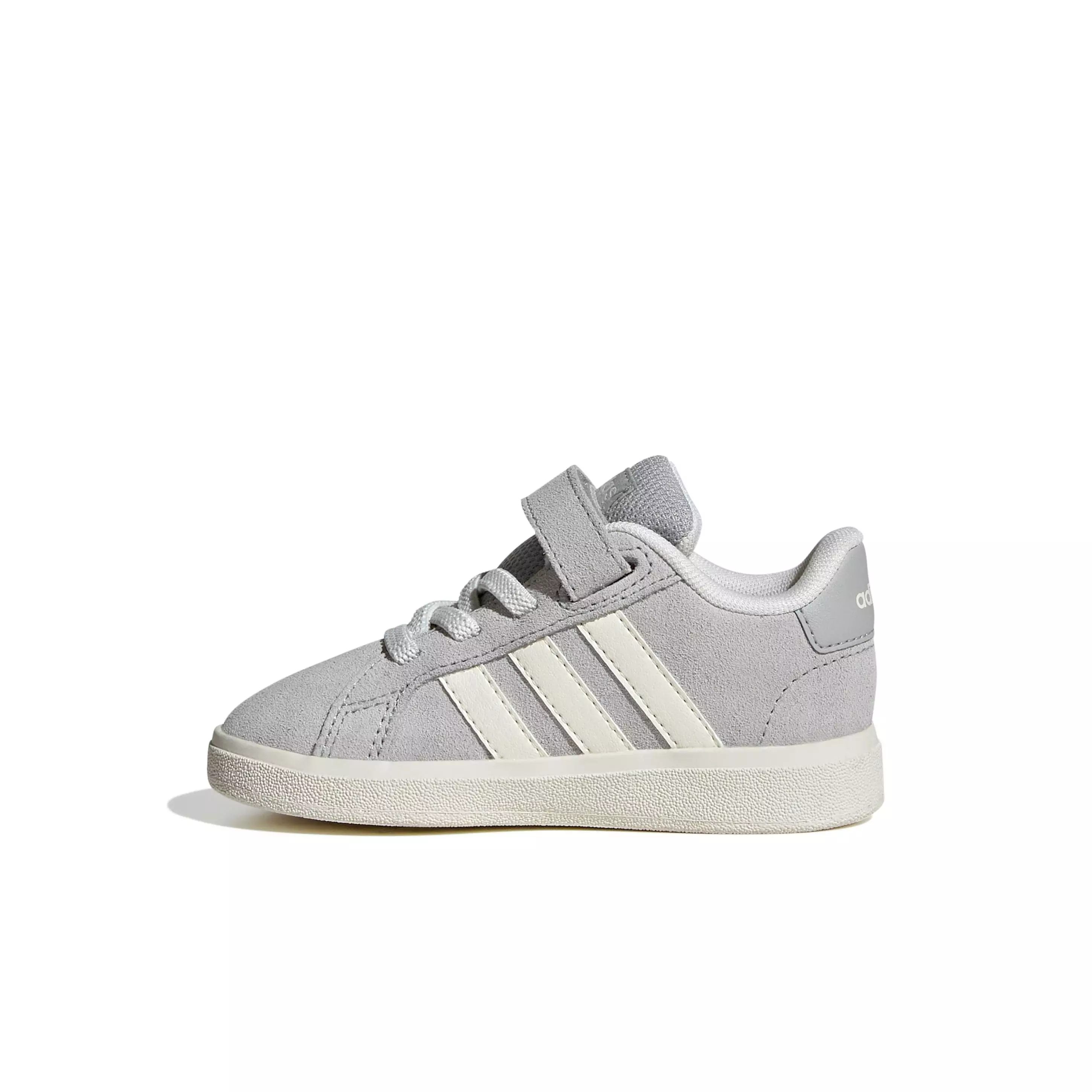 adidas Grand Court 2.0 "Grey Two/Off White/Ftwr White" Infant Boys' Shoe - GREY/OFF WHITE/WHITE