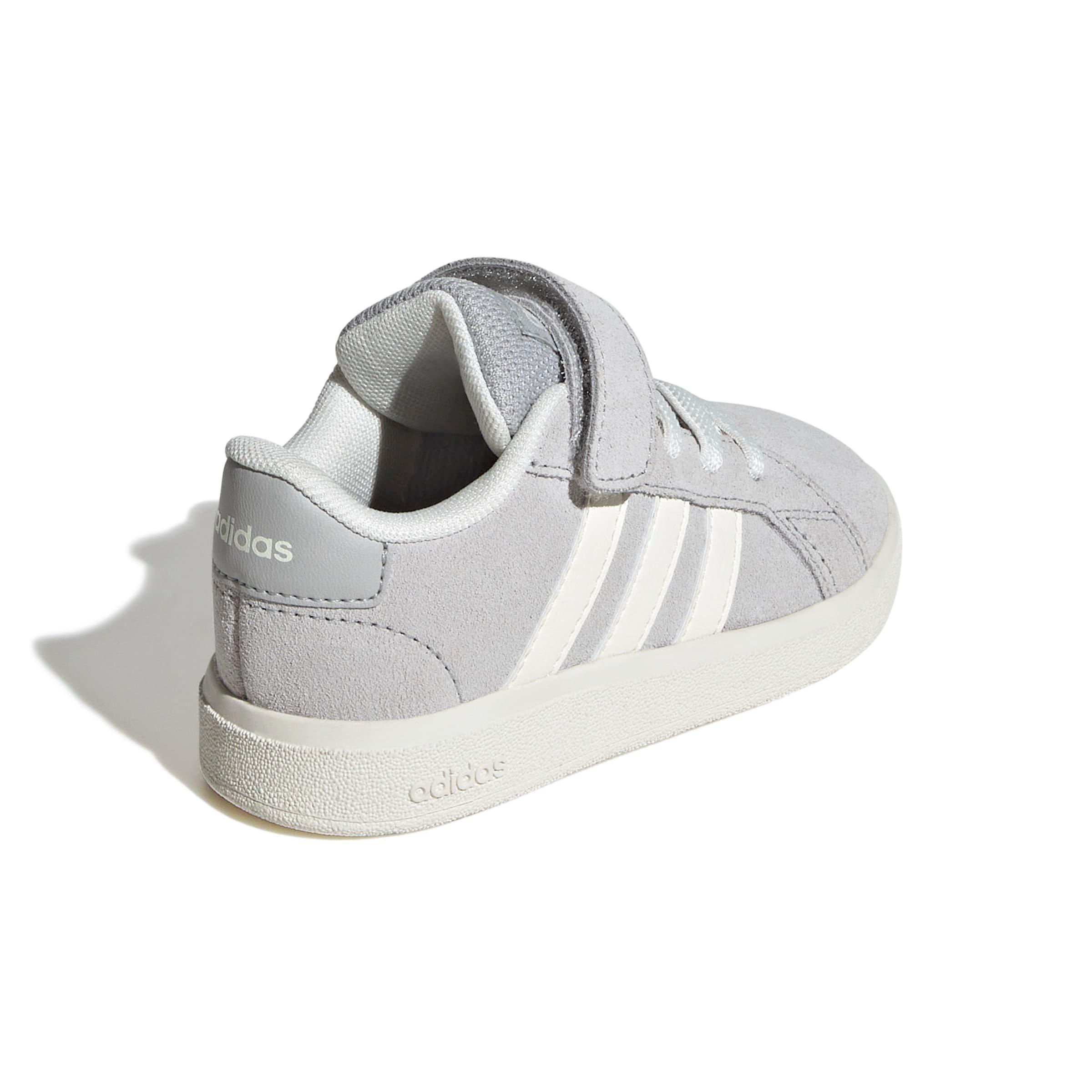 adidas Grand Court 2.0 "Grey Two/Off White/Ftwr White" Infant Boys' Shoe - GREY/OFF WHITE/WHITE