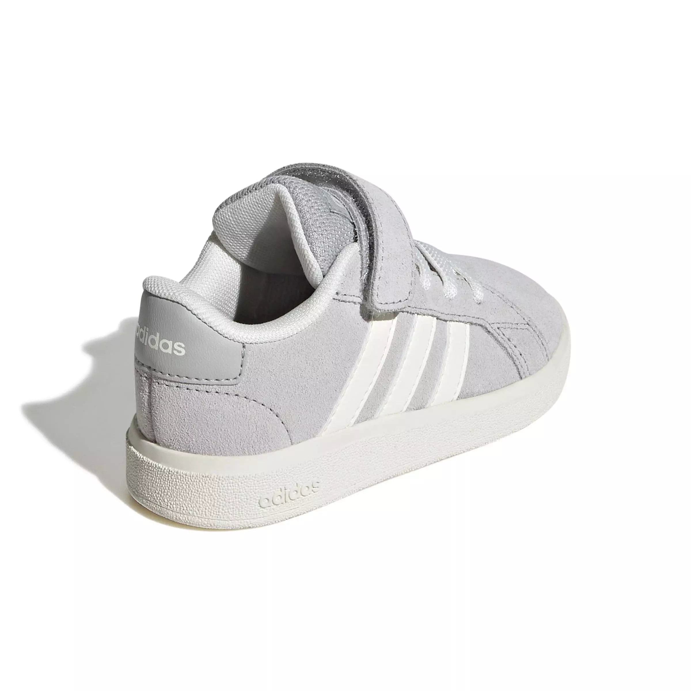 adidas Grand Court 2.0 "Grey Two/Off White/Ftwr White" Infant Boys' Shoe - GREY/OFF WHITE/WHITE