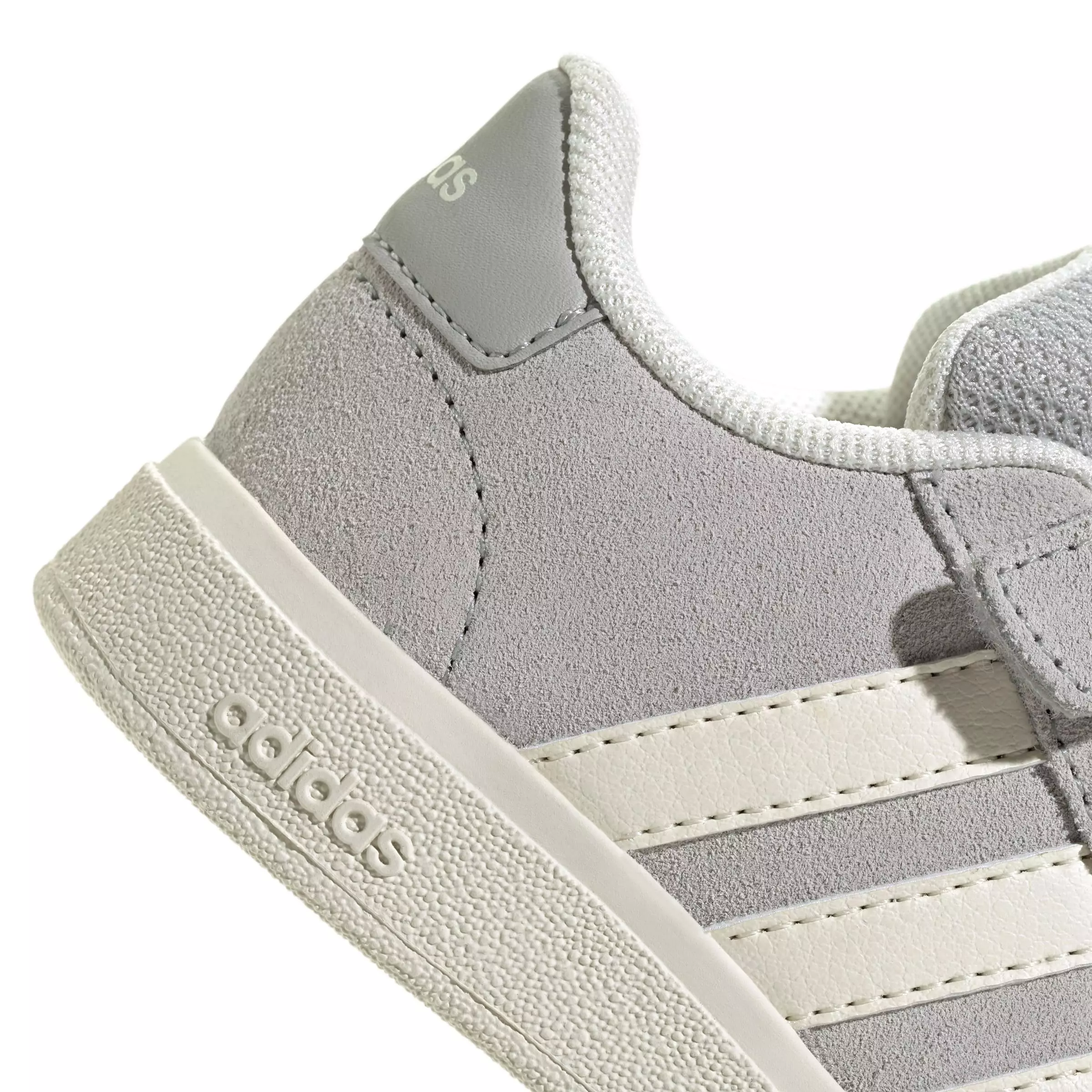adidas Grand Court 2.0 "Grey Two/Off White/Ftwr White" Infant Boys' Shoe - GREY/OFF WHITE/WHITE