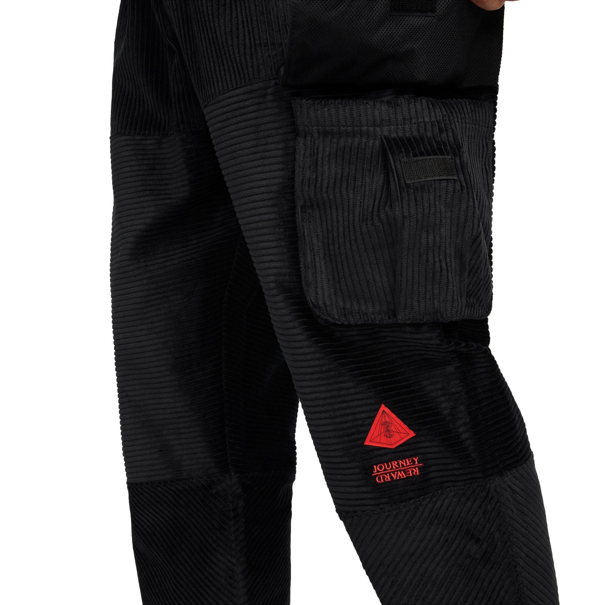 Nike Men's Kyrie Cargo Pants - BLACK Thumbnail View 4