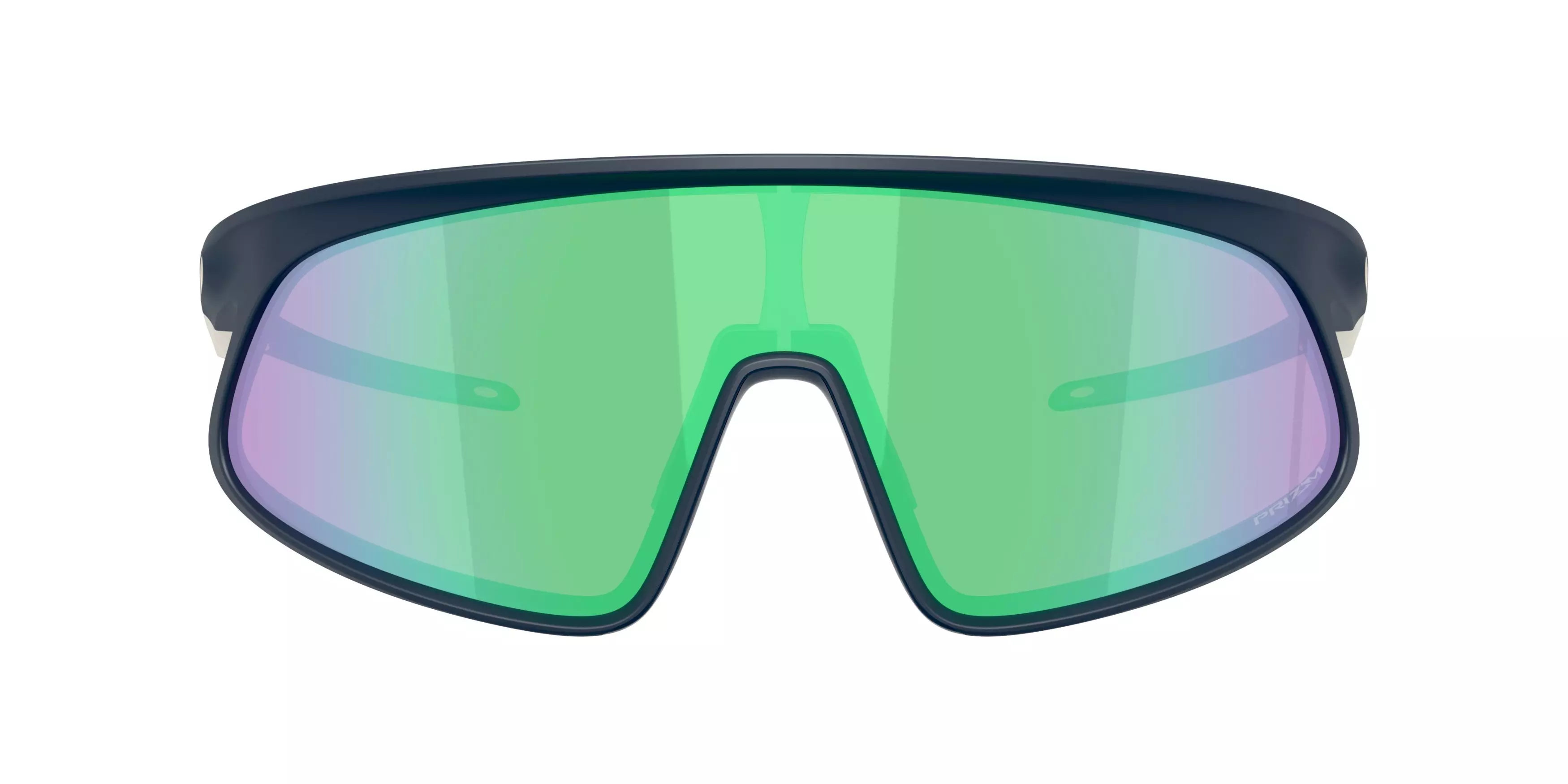 Oakley RSLV Prizm Road Jade Sunglasses - Matte Abyss - BLUE/GREEN