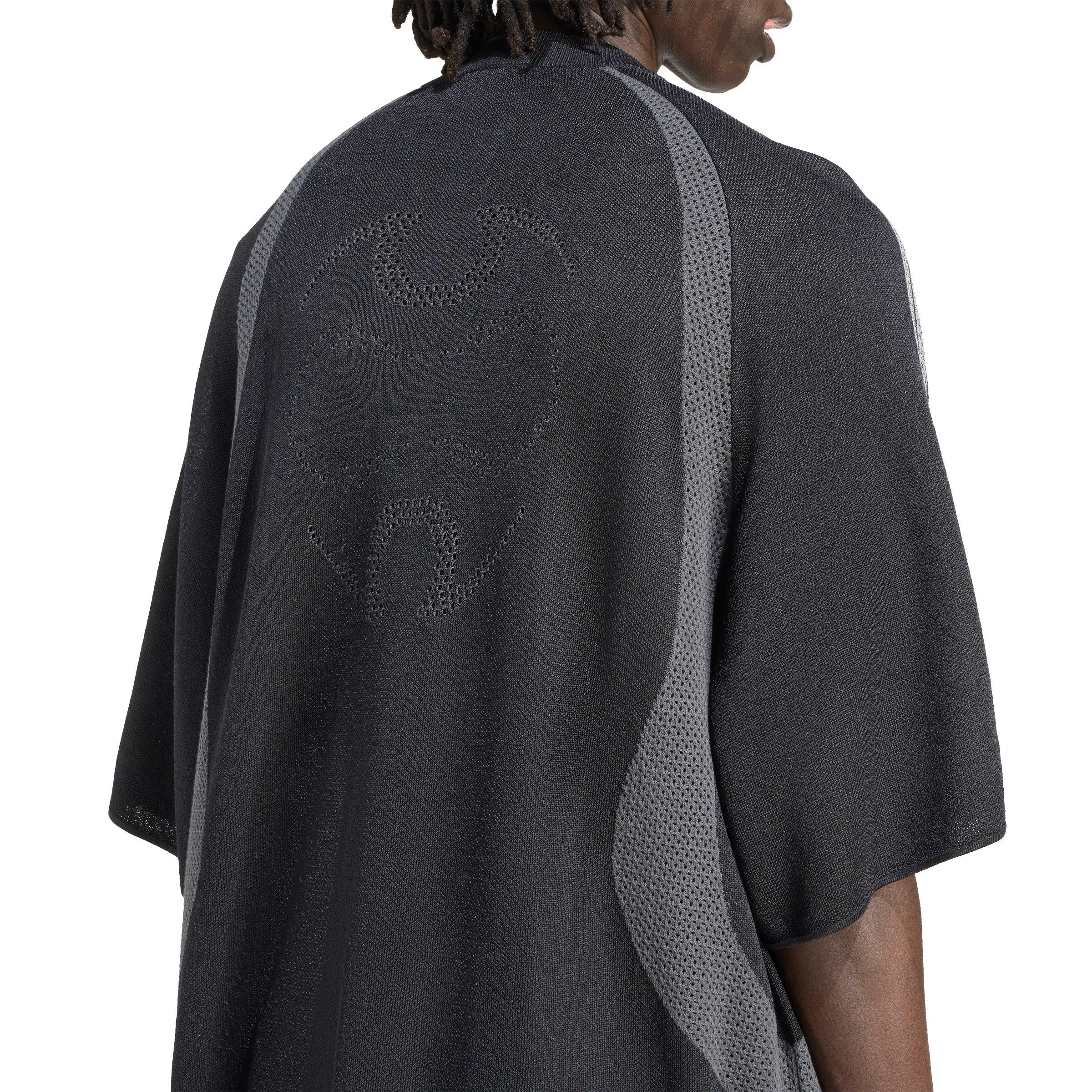 adidas Originals Men's Adilenium Season 4 Teamgeist Knitted Jersey -Black - BLACK Thumbnail View 4