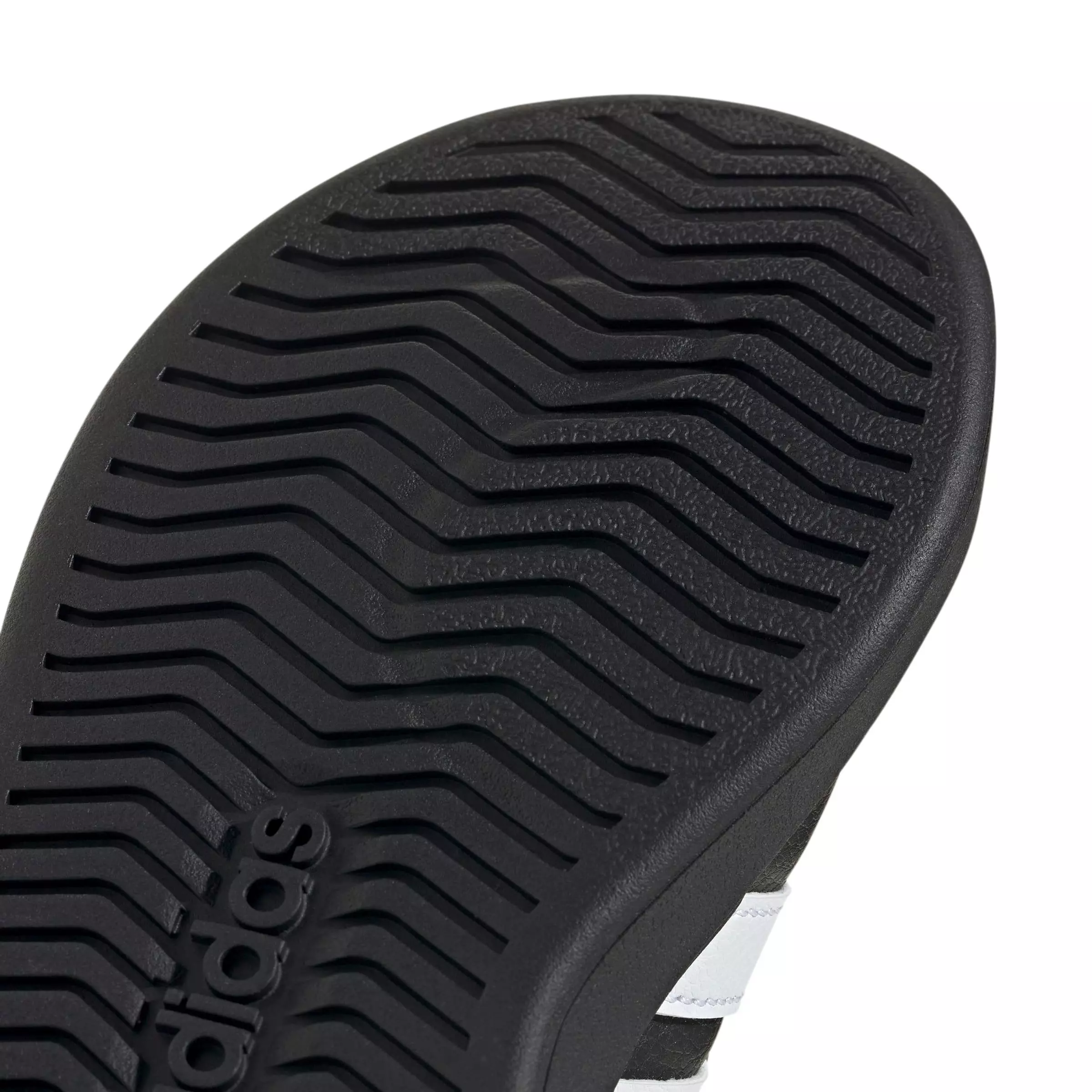 adidas Streettalk "Core Black/Ftwr White/Gold Metallic" Preschool Girls' Shoe - BLACK/WHITE/GOLD