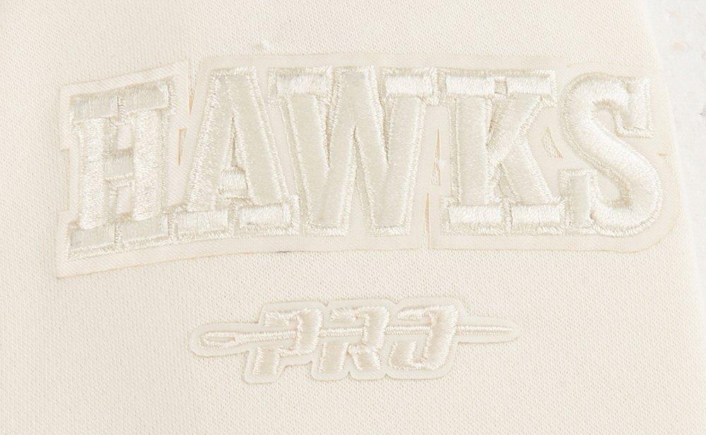 Pro Standard Big Boys' NBA​ Atlanta Hawks​ Fleece Crewneck Sweatshirt -Cream - CREAM Thumbnail View 5