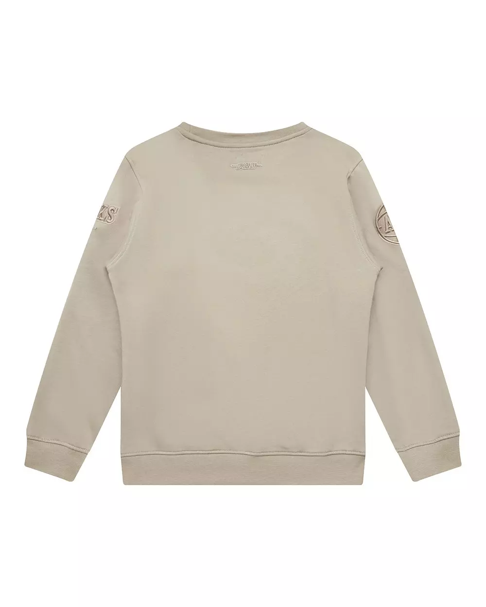 Pro Standard Big Boys' NBA​ Atlanta Hawks​ Fleece Crewneck Sweatshirt - Stone - STONE