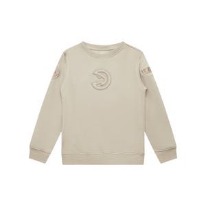 Pro Standard Big Boys' NBA​ Atlanta Hawks​ Fleece Crewneck Sweatshirt -Stone