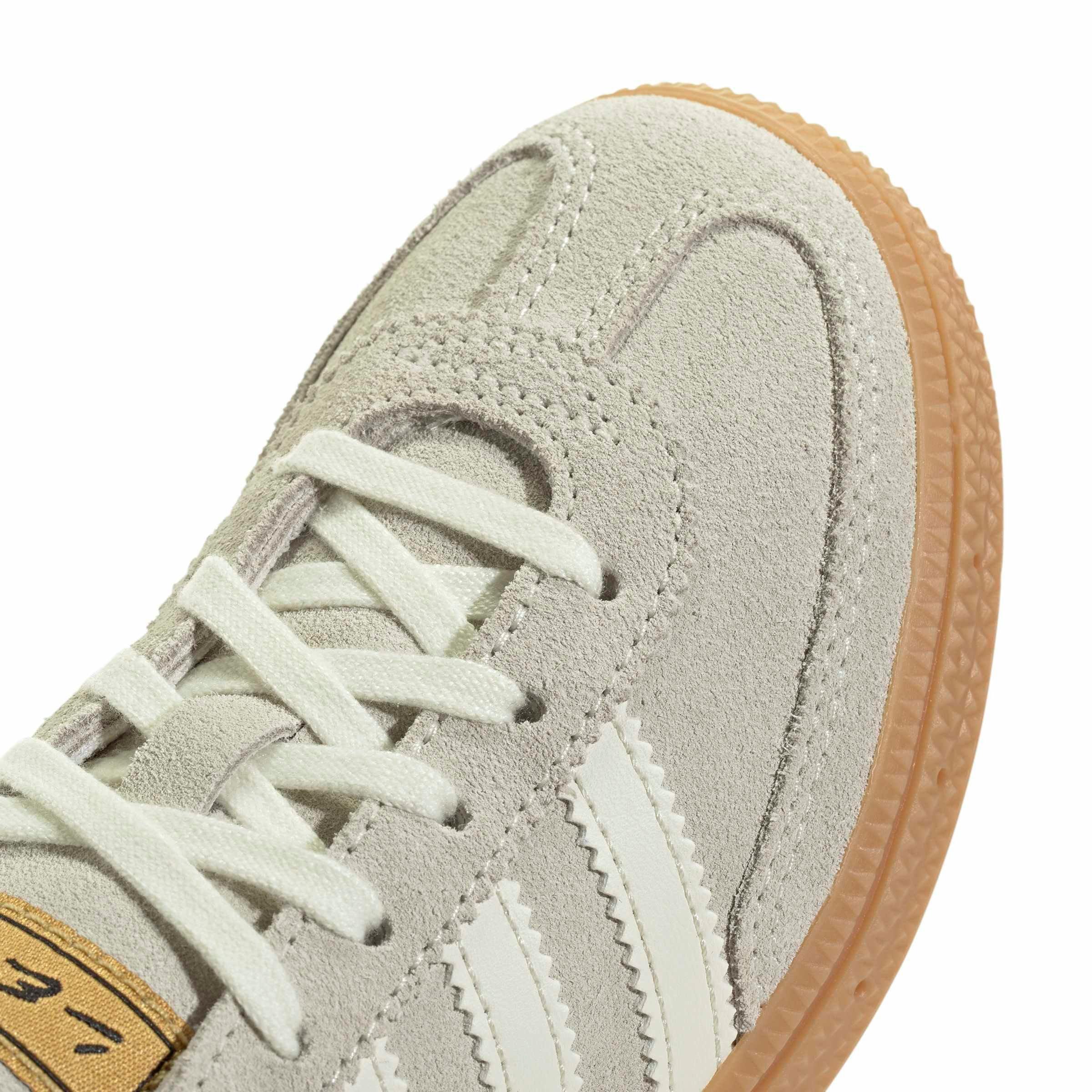 adidas Originals Handball Spezial Messi "Ivory/Ivory/Gold Metallic" Preschool Girls' Shoe - IVORY/IVORY/GOLD