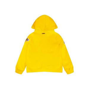Pro Standard Big Boys'​ NBA LA Lakers​ Fleece FZ​ PO Jacket -Yellow