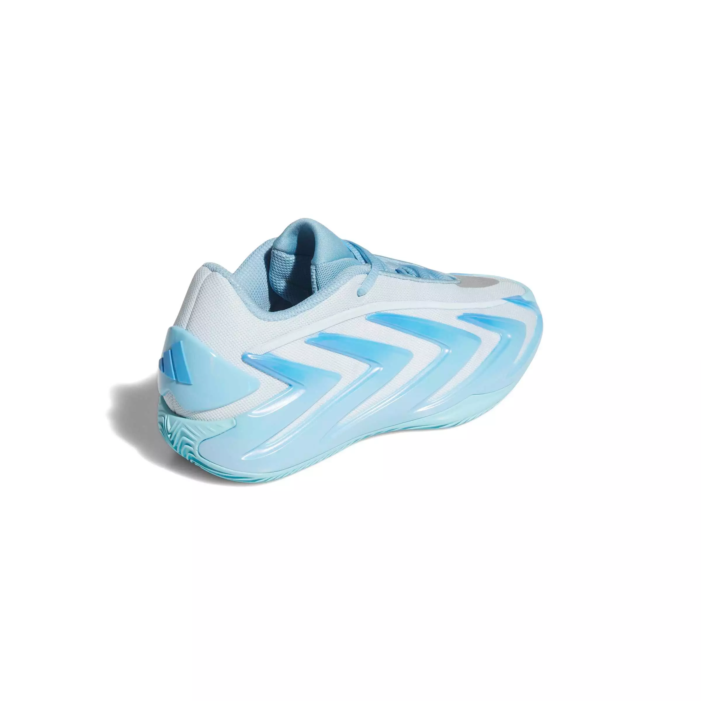 adidas Anthony Edwards 3 "Cold Blooded" Grade School Kids' Basketball Shoe - SKY/BLUE/GREY