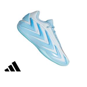 adidas Anthony Edwards 3 "Cold Blooded" Grade School Kids' Basketball Shoe - SKY/BLUE/GREY