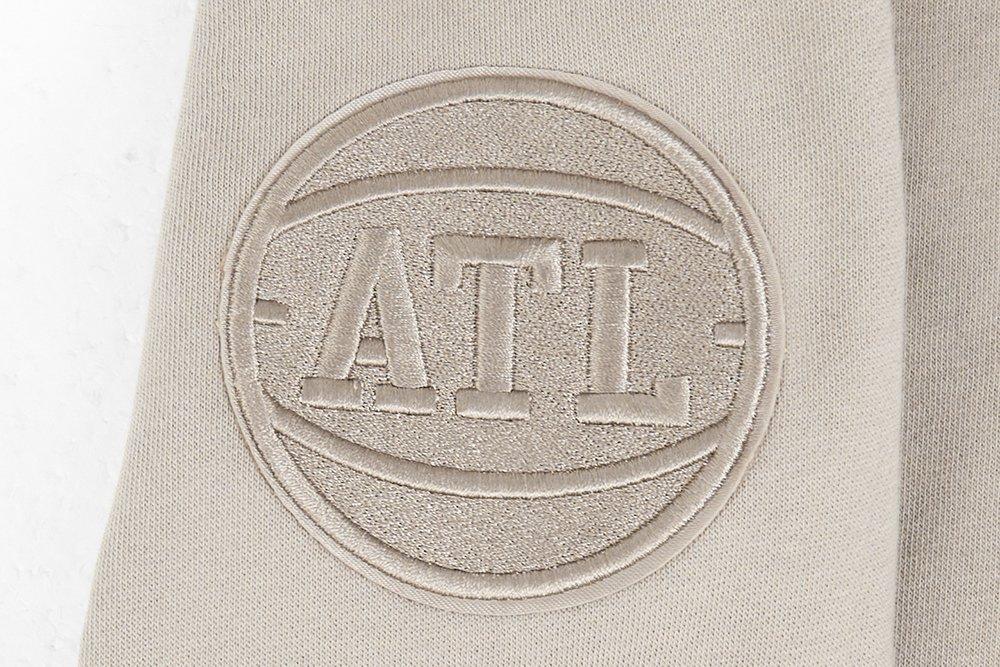 Pro Standard Big Boys' NBA Atlanta Hawks Hoodie -Stone - STONE Thumbnail View 4