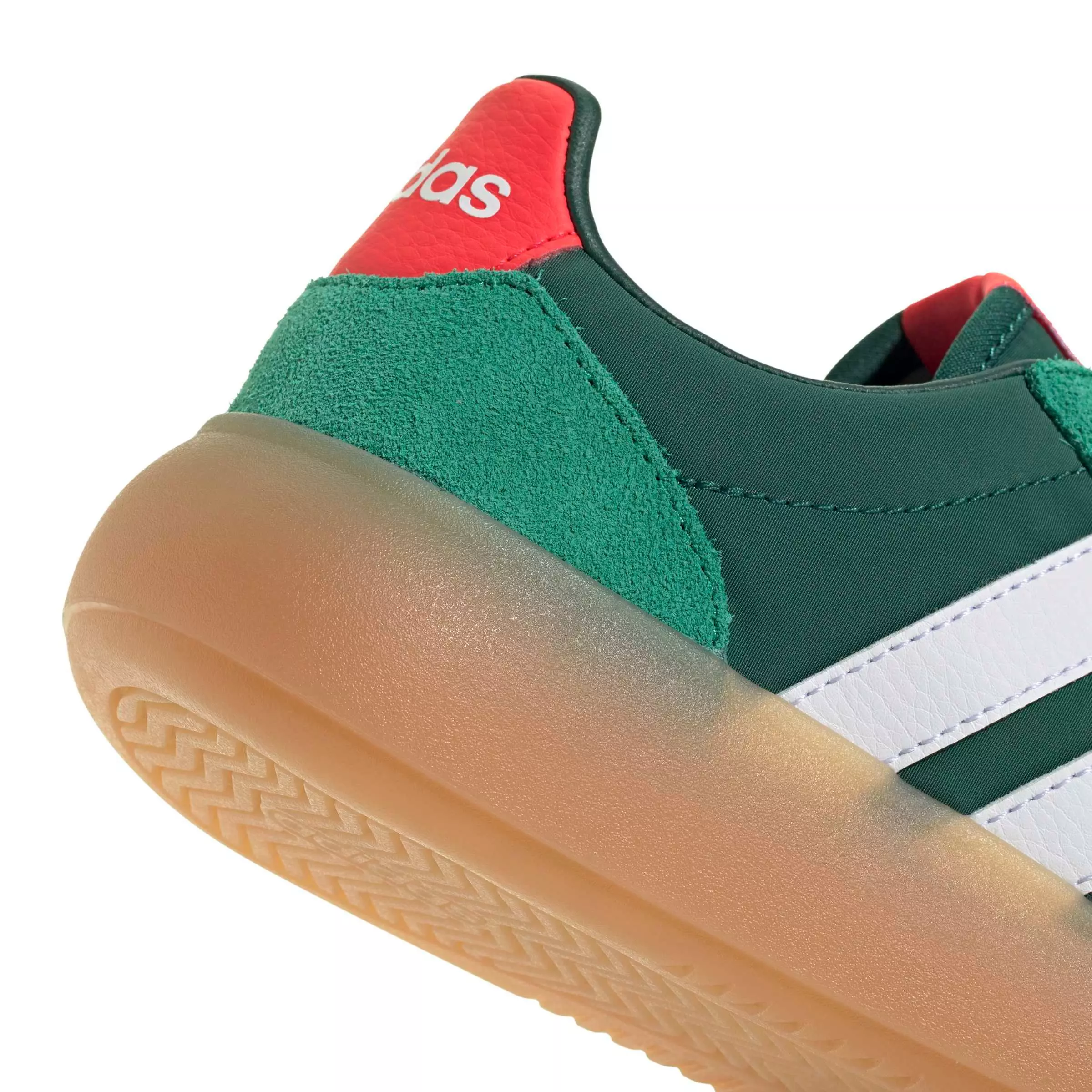 adidas Barreda Decode "Collegiate Green/Ftwr White/Lucid Red" Grade School Boys' Shoe - GREEN/WHITE/RED