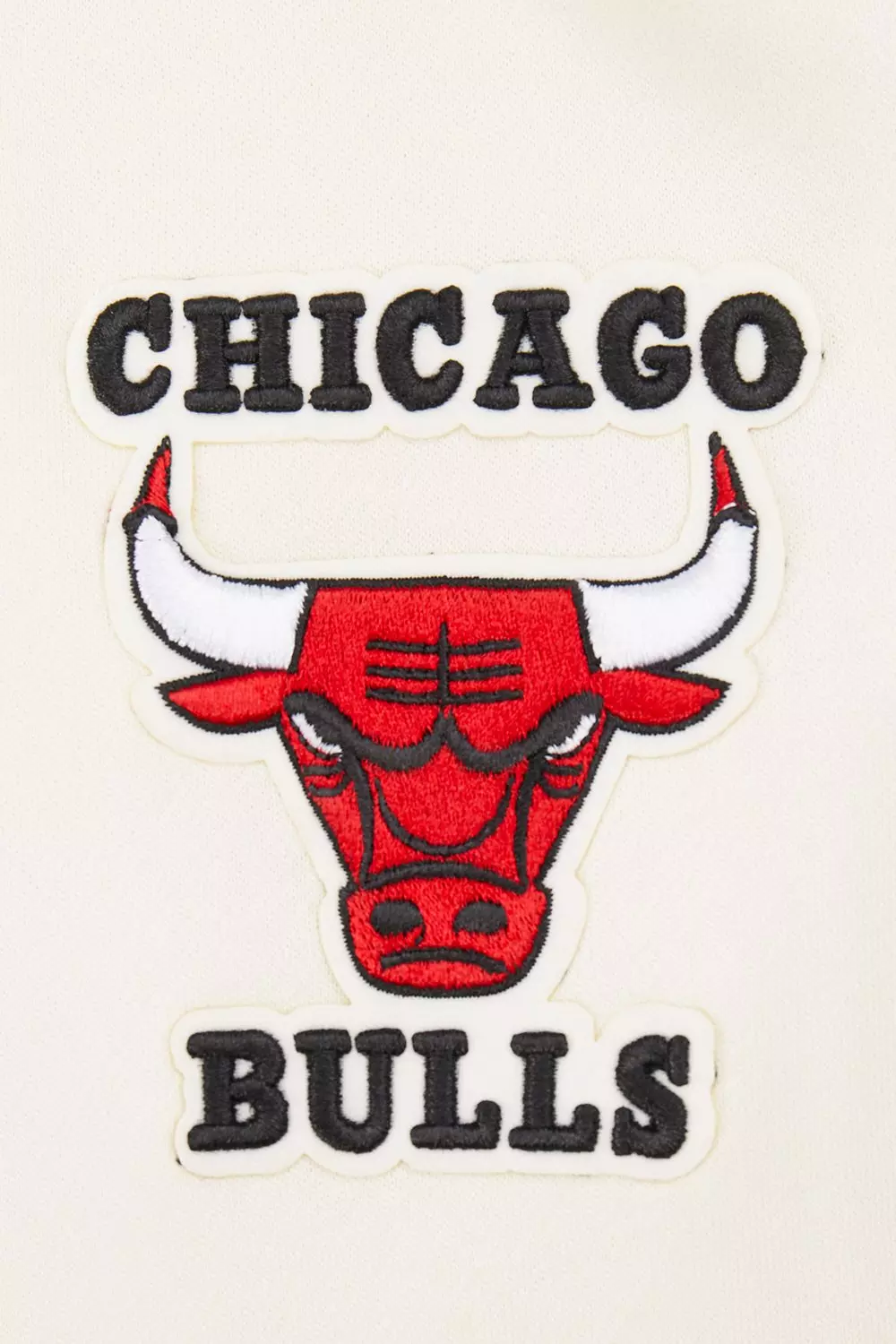 Pro Standard Big Boys​' NBA Chicago Bulls Retro Classic Rib Fleece Po Hoodie -Cream/Red - CREAM/RED