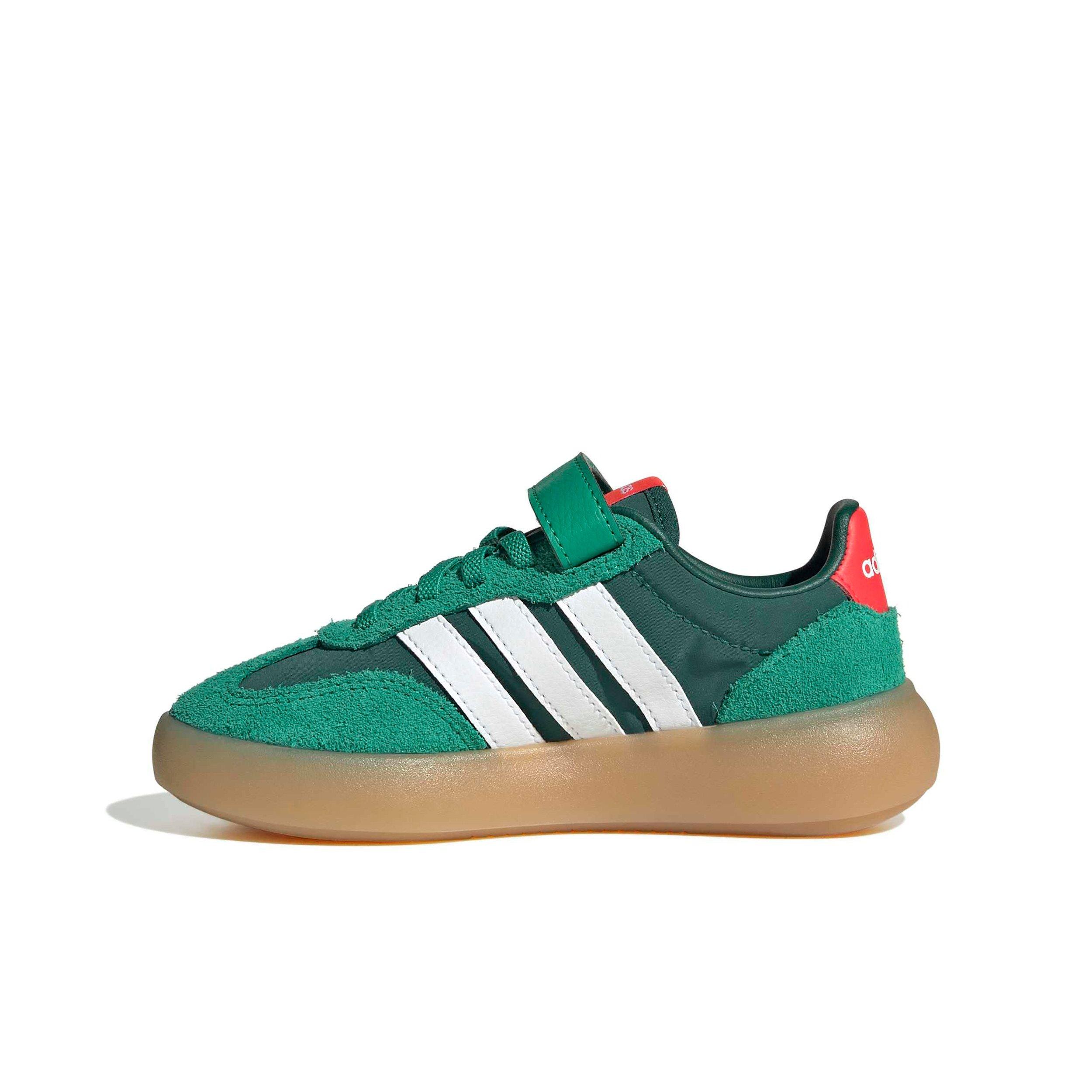 adidas Barreda Decode "Collegiate Green/Ftwr White/Lucid Red" Preschool Boys' Shoe - GREEN/WHITE/RED