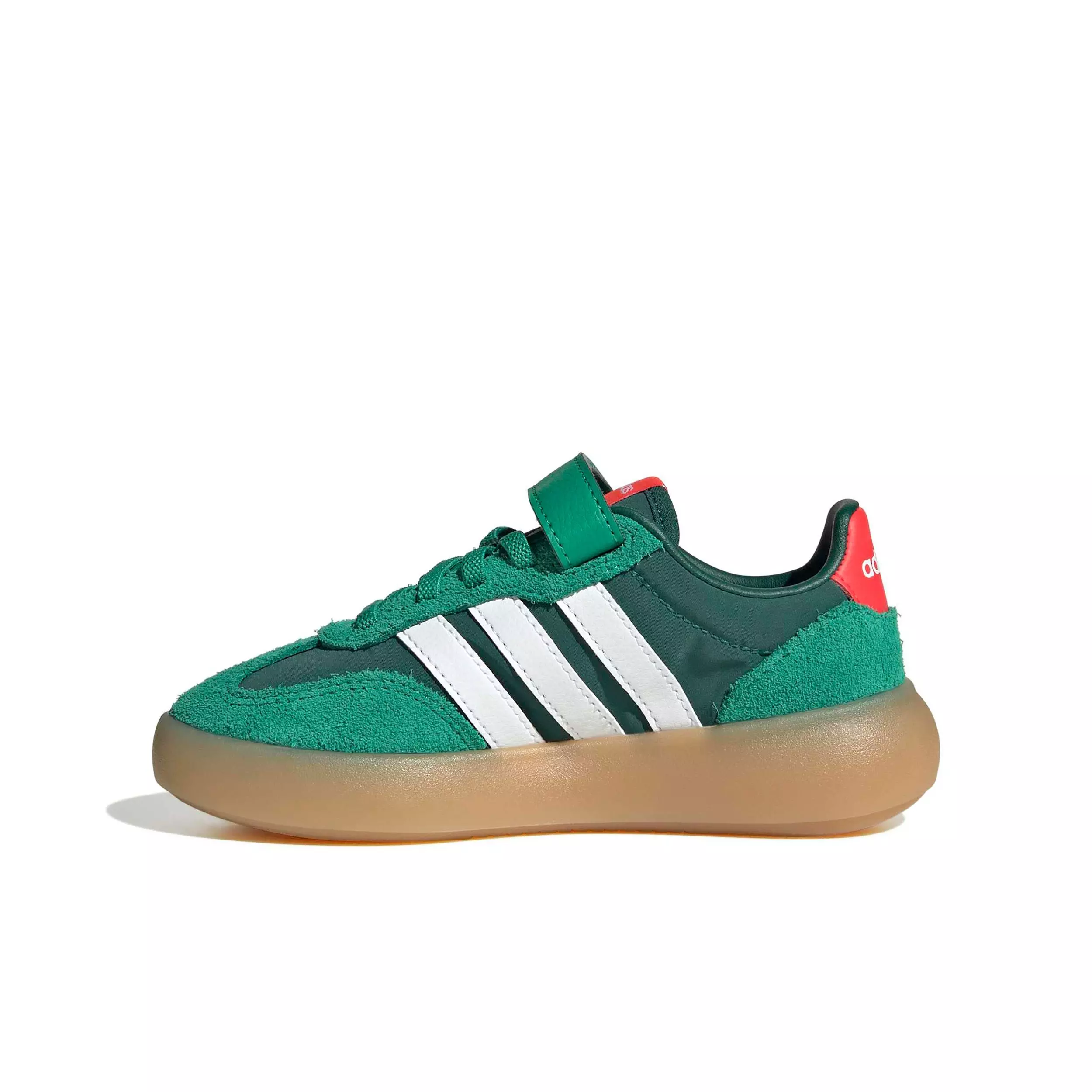 adidas Barreda Decode "Collegiate Green/Ftwr White/Lucid Red" Preschool Boys' Shoe - GREEN/WHITE/RED