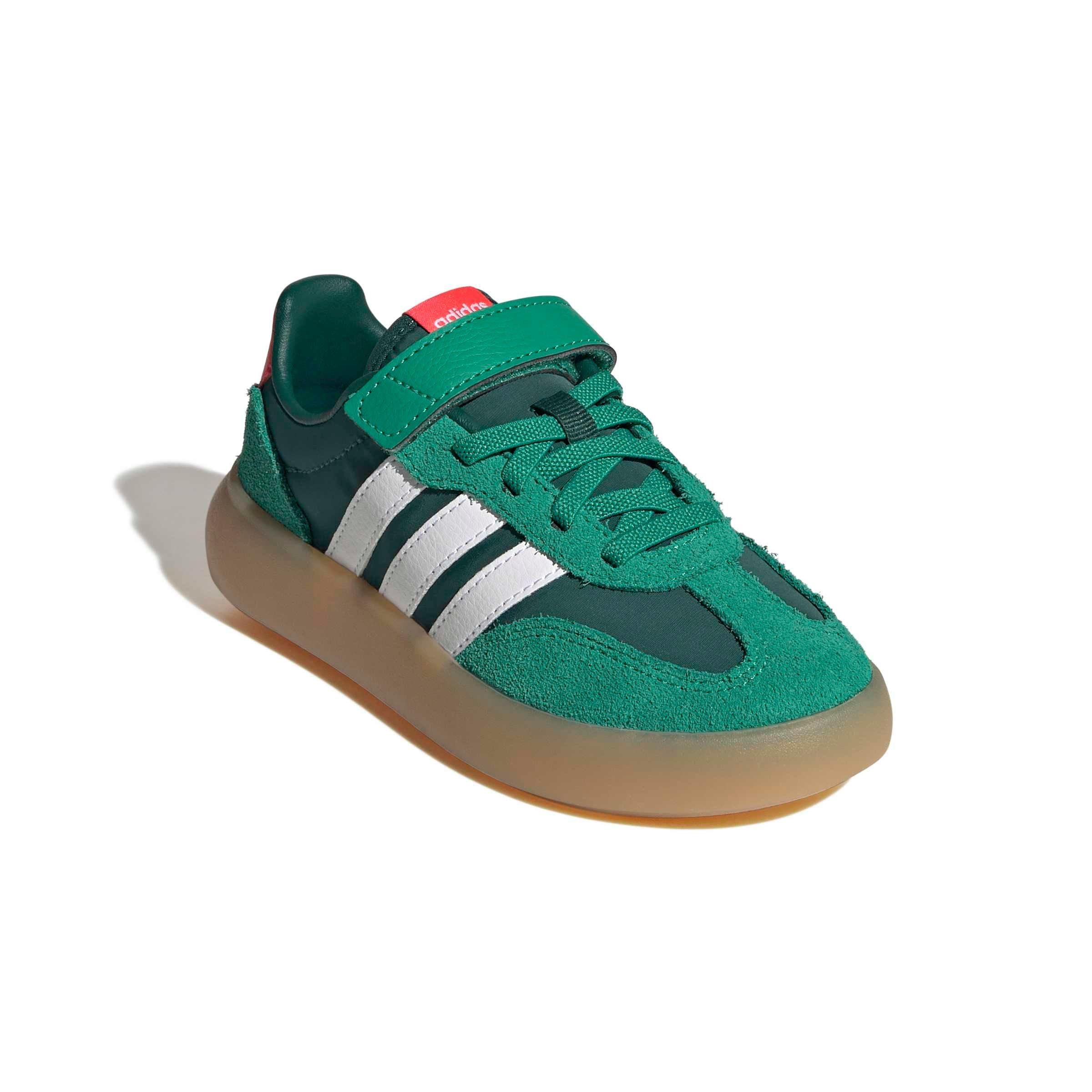 adidas Barreda Decode "Collegiate Green/Ftwr White/Lucid Red" Preschool Boys' Shoe - GREEN/WHITE/RED