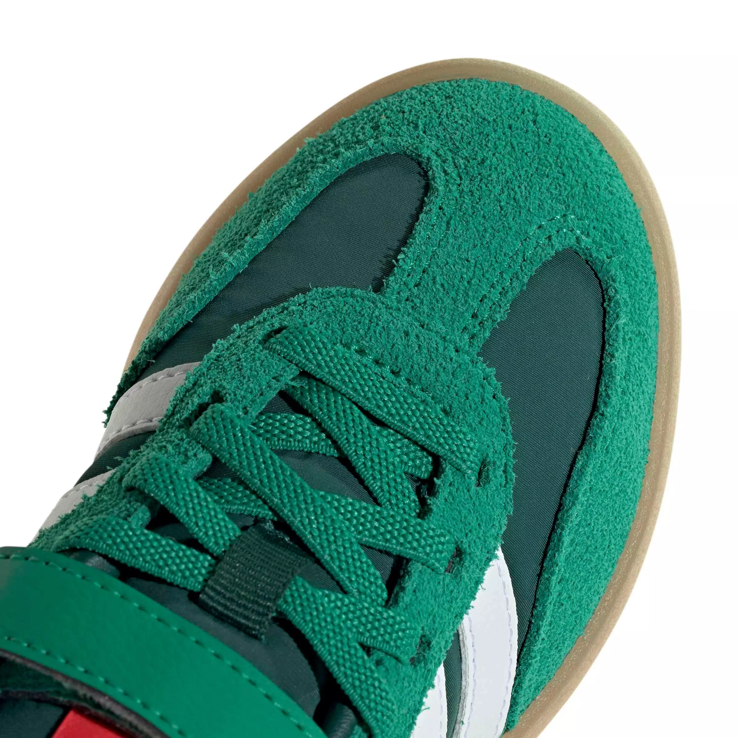 adidas Barreda Decode "Collegiate Green/Ftwr White/Lucid Red" Preschool Boys' Shoe - GREEN/WHITE/RED
