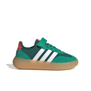 adidas Barreda Decode "Collegiate Green/Ftwr White/Lucid Red" Preschool Boys' Shoe - GREEN/WHITE/RED