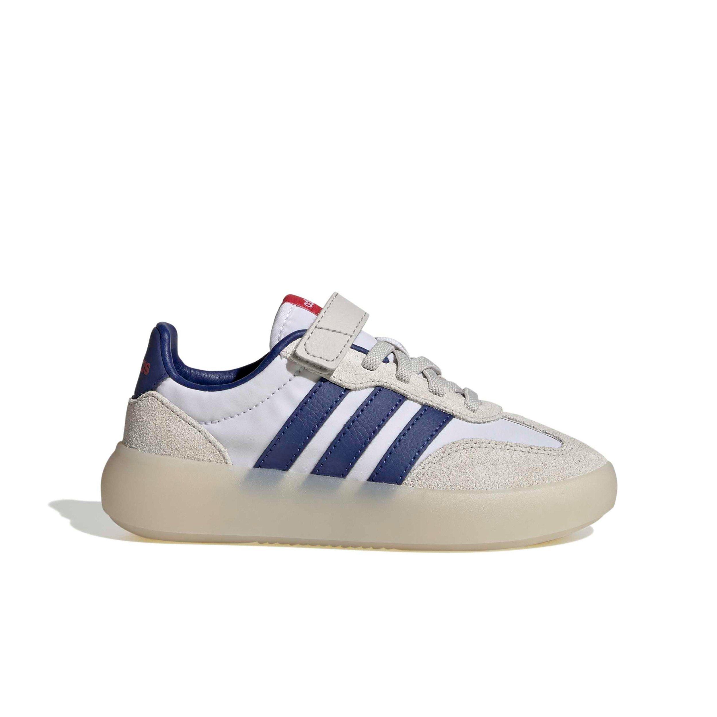 adidas Barreda Decode "Ftwr White/Mystery Ink/Pure Ruby" Preschool Boys' Shoe - WHITE/INK/RUBY