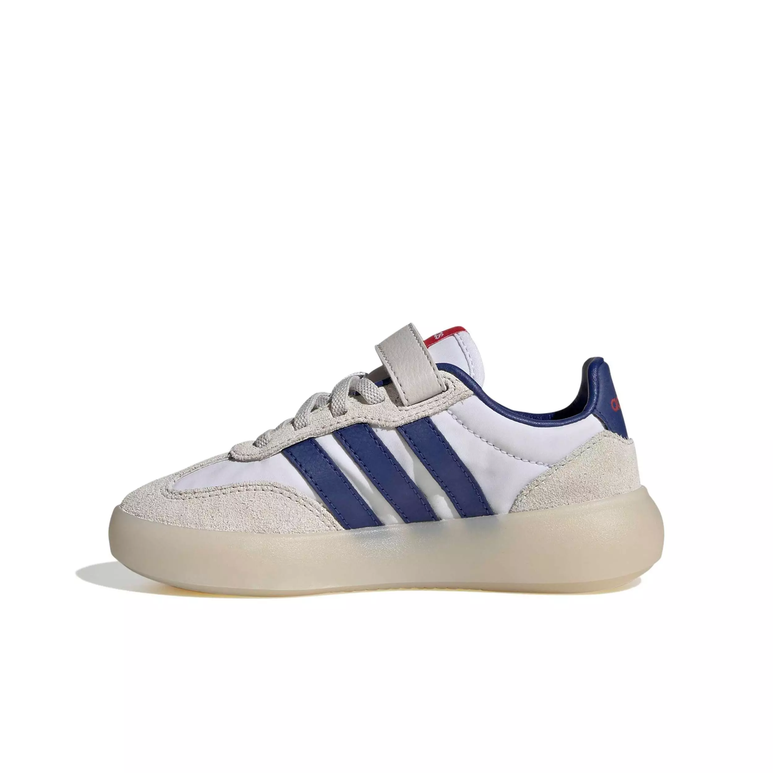 adidas Barreda Decode "Ftwr White/Mystery Ink/Pure Ruby" Preschool Boys' Shoe - WHITE/INK/RUBY
