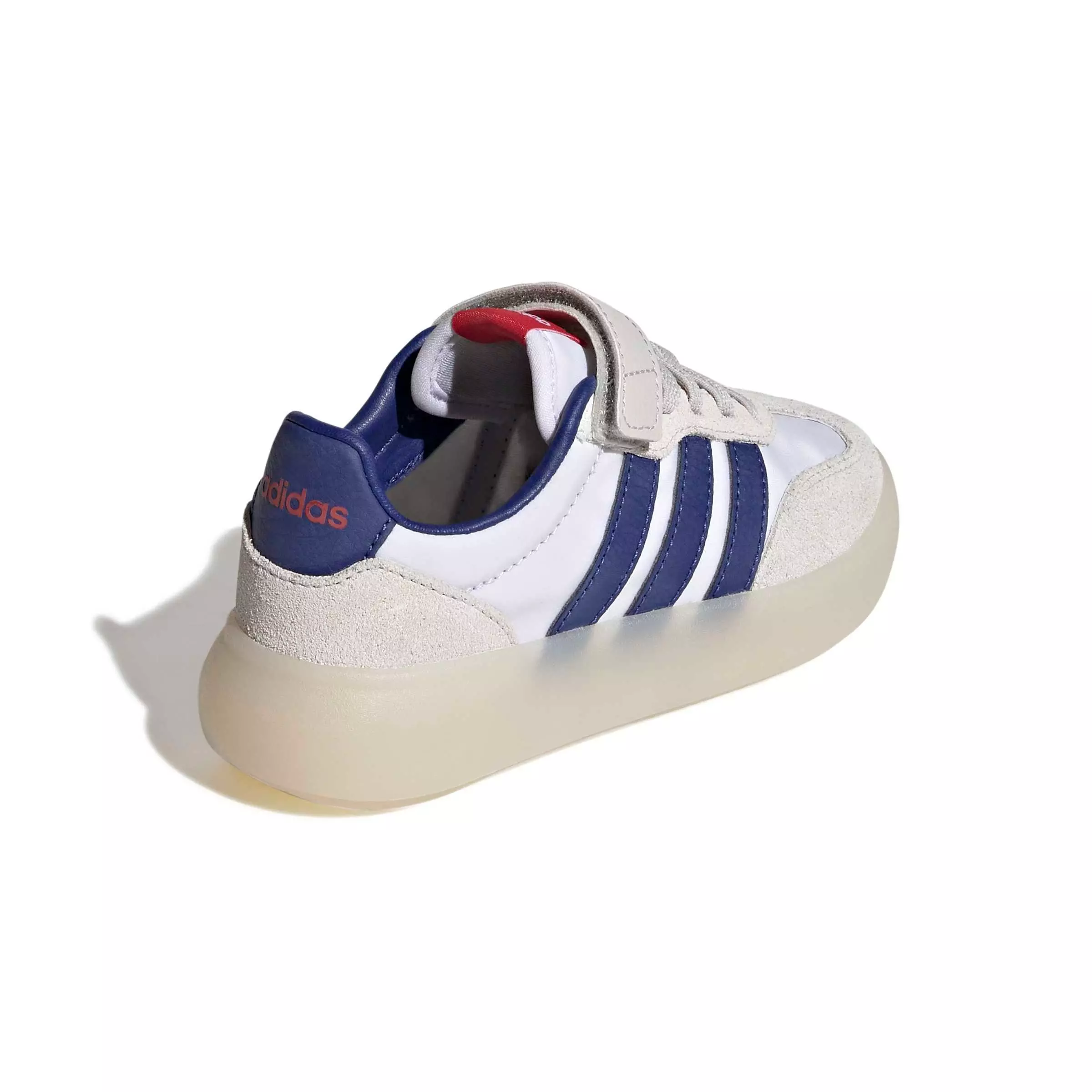 adidas Barreda Decode "Ftwr White/Mystery Ink/Pure Ruby" Preschool Boys' Shoe - WHITE/INK/RUBY