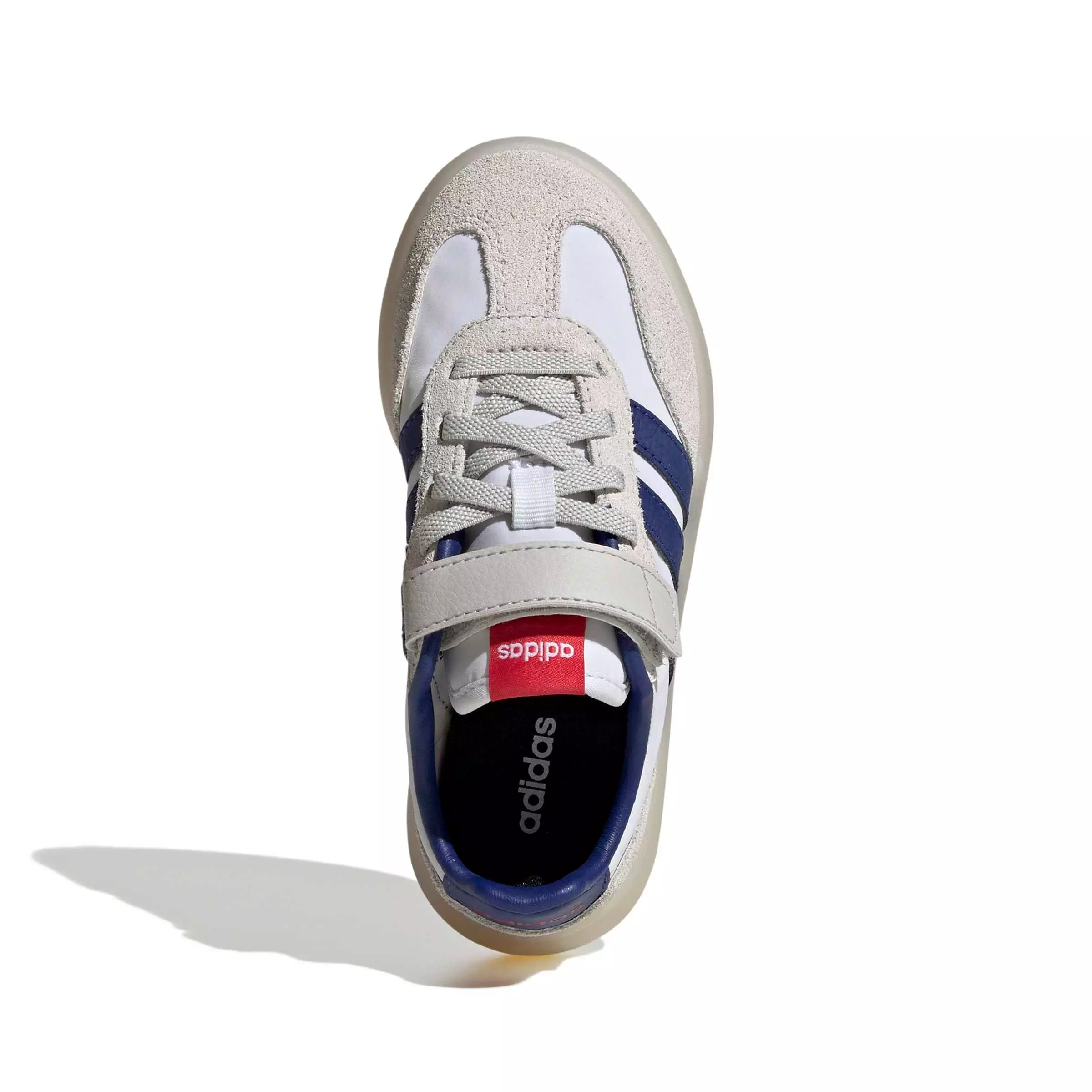 adidas Barreda Decode "Ftwr White/Mystery Ink/Pure Ruby" Preschool Boys' Shoe - WHITE/INK/RUBY