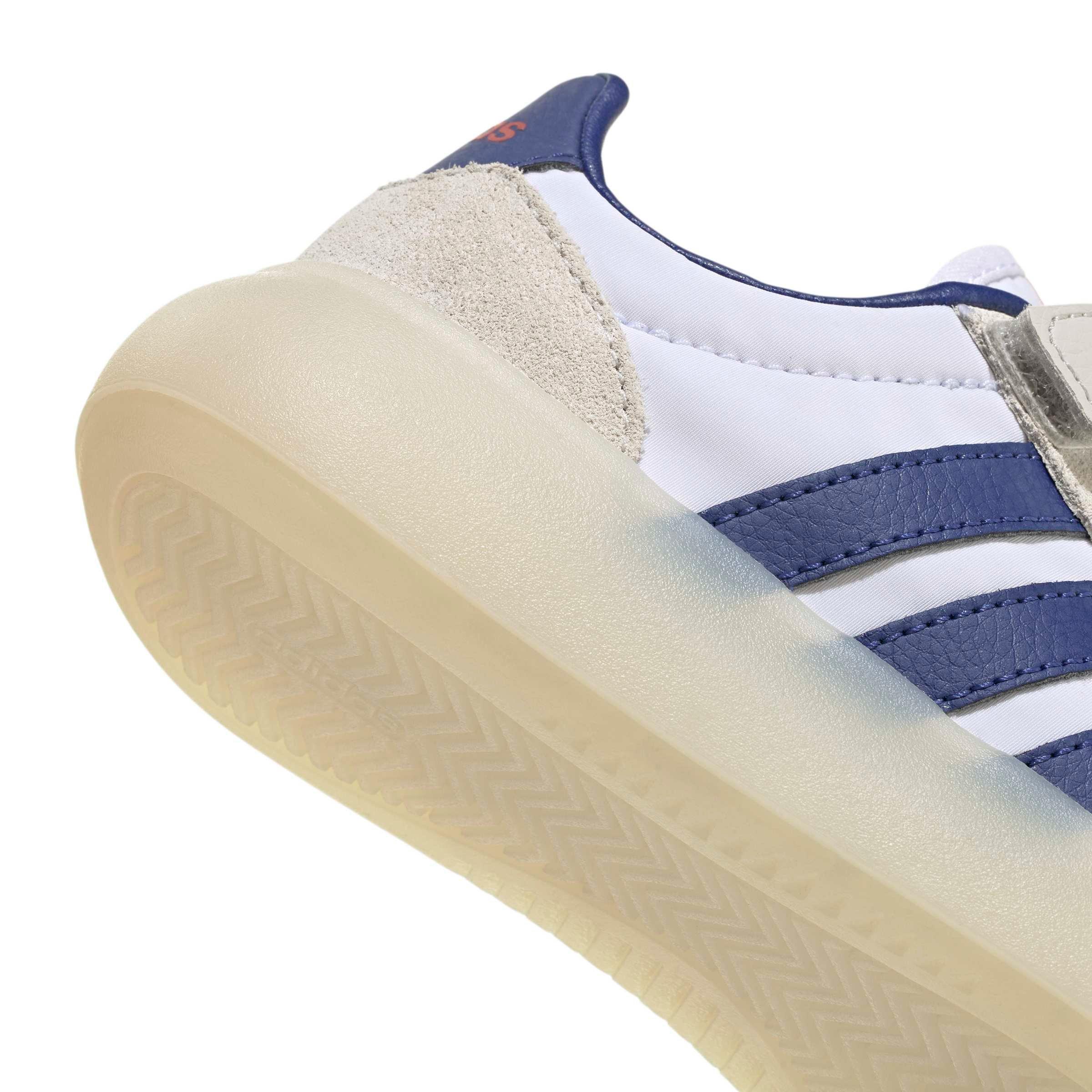 adidas Barreda Decode "Ftwr White/Mystery Ink/Pure Ruby" Preschool Boys' Shoe - WHITE/INK/RUBY