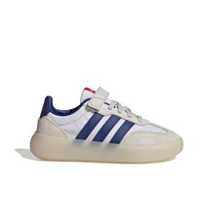 adidas Barreda Decode "Ftwr White/Mystery Ink/Pure Ruby" Preschool Boys' Shoe - WHITE/INK/RUBY