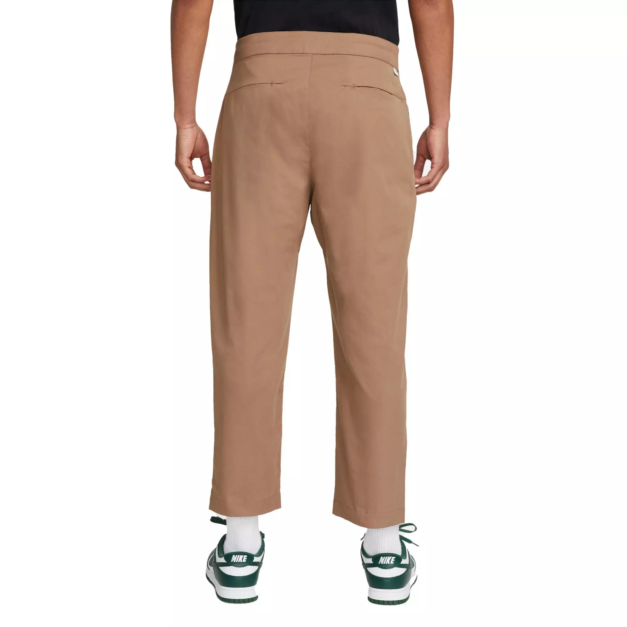 Nike Men's Sportswear Style Essential Woven Unlined Cropped Pants - BROWN