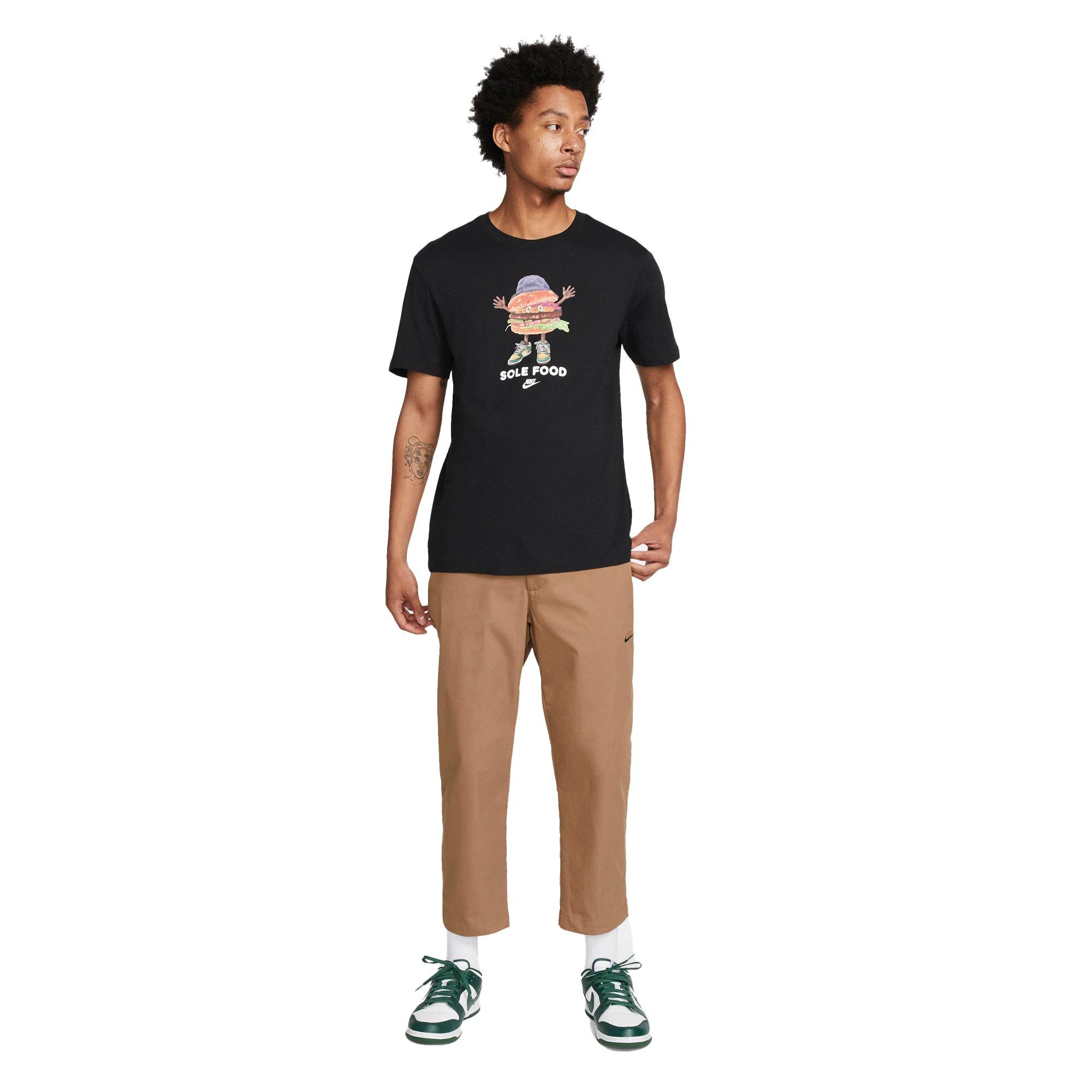 Nike Men's Sportswear Style Essential Woven Unlined Cropped Pants - BROWN Thumbnail View 6