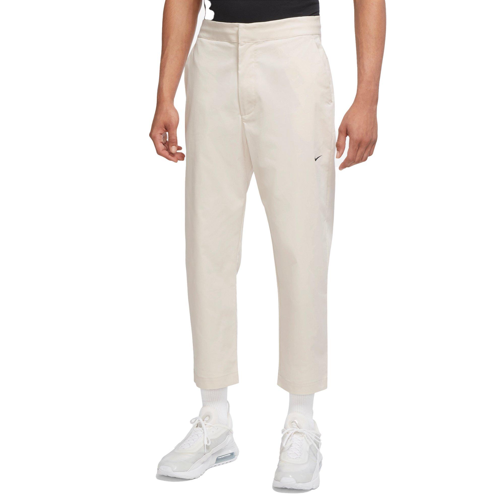 Nike cropped hotsell woven trousers