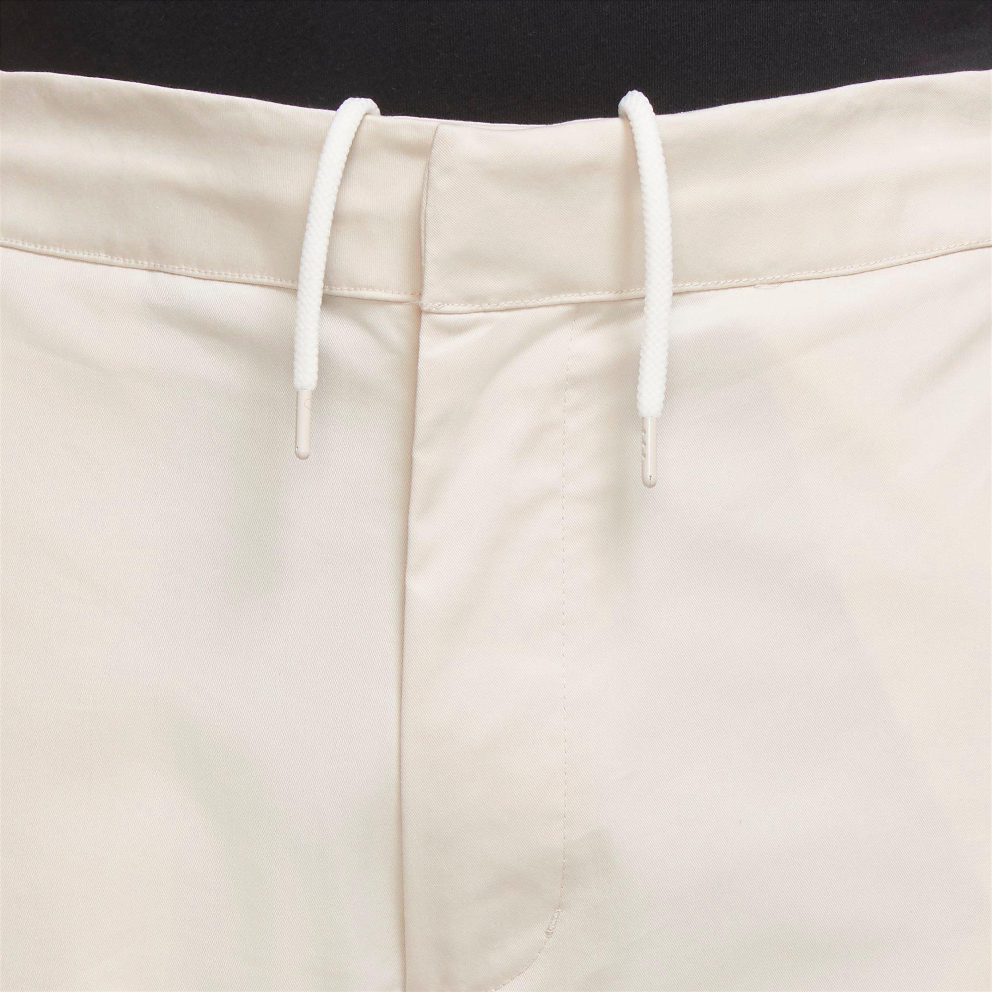 Nike Men's Sportswear Style Essential Woven Unlined Cropped Pants - TAN Thumbnail View 3