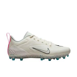 Nike Alpha Huarache 8 Pro "Sail/White/Hyper Pink/Laser Blue" Men's Lacrosse Cleat