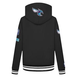 Pro Standard Big Boys​' NBA Charlotte Hornets Retro Classic Rib Fleece PO Hoodie -Black