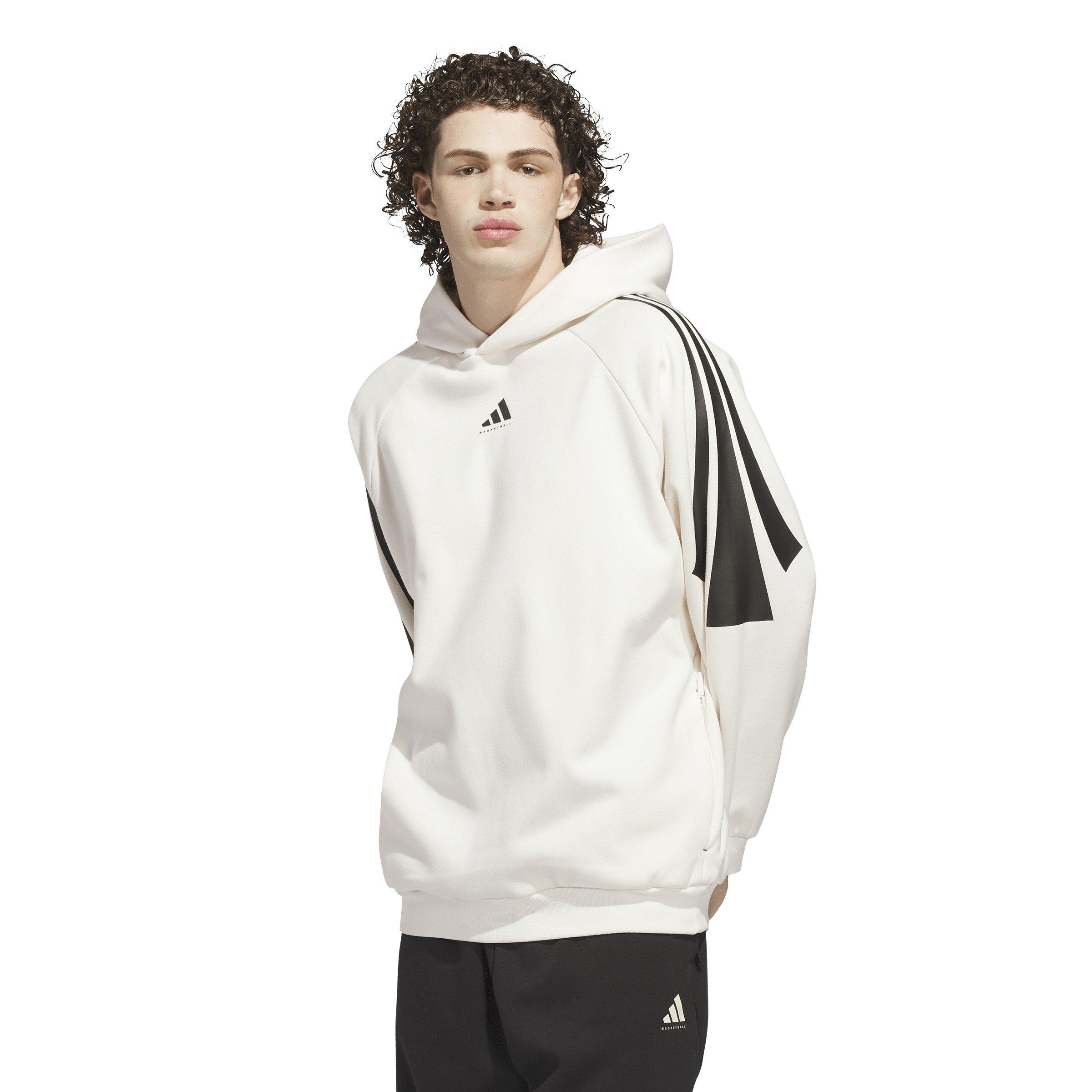 adidas Men's Hoodies Sweatshirts Pullover Zip Up Hibbett